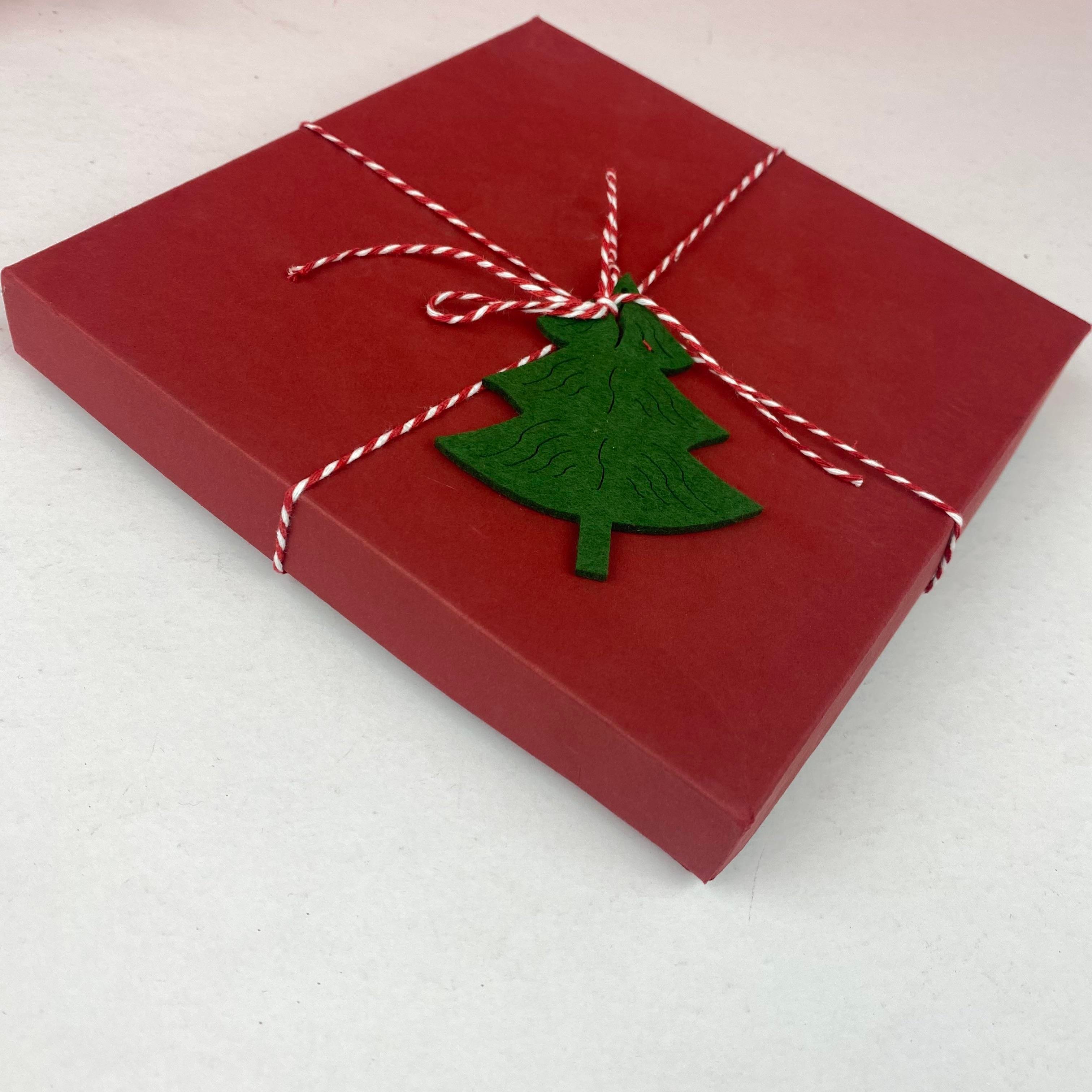 Yılbaşı Küçük Boş Hediye Kutusu- Model 6 