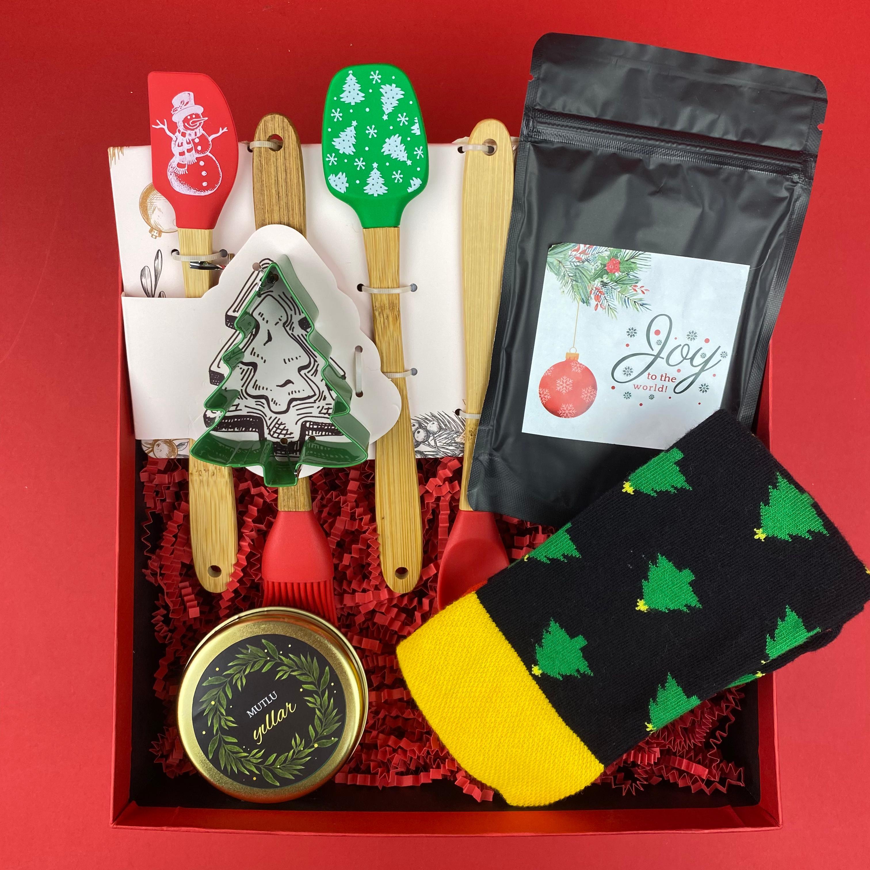 Yılbaşı Kurabiyesi Yeniyıl Hediye kutusu