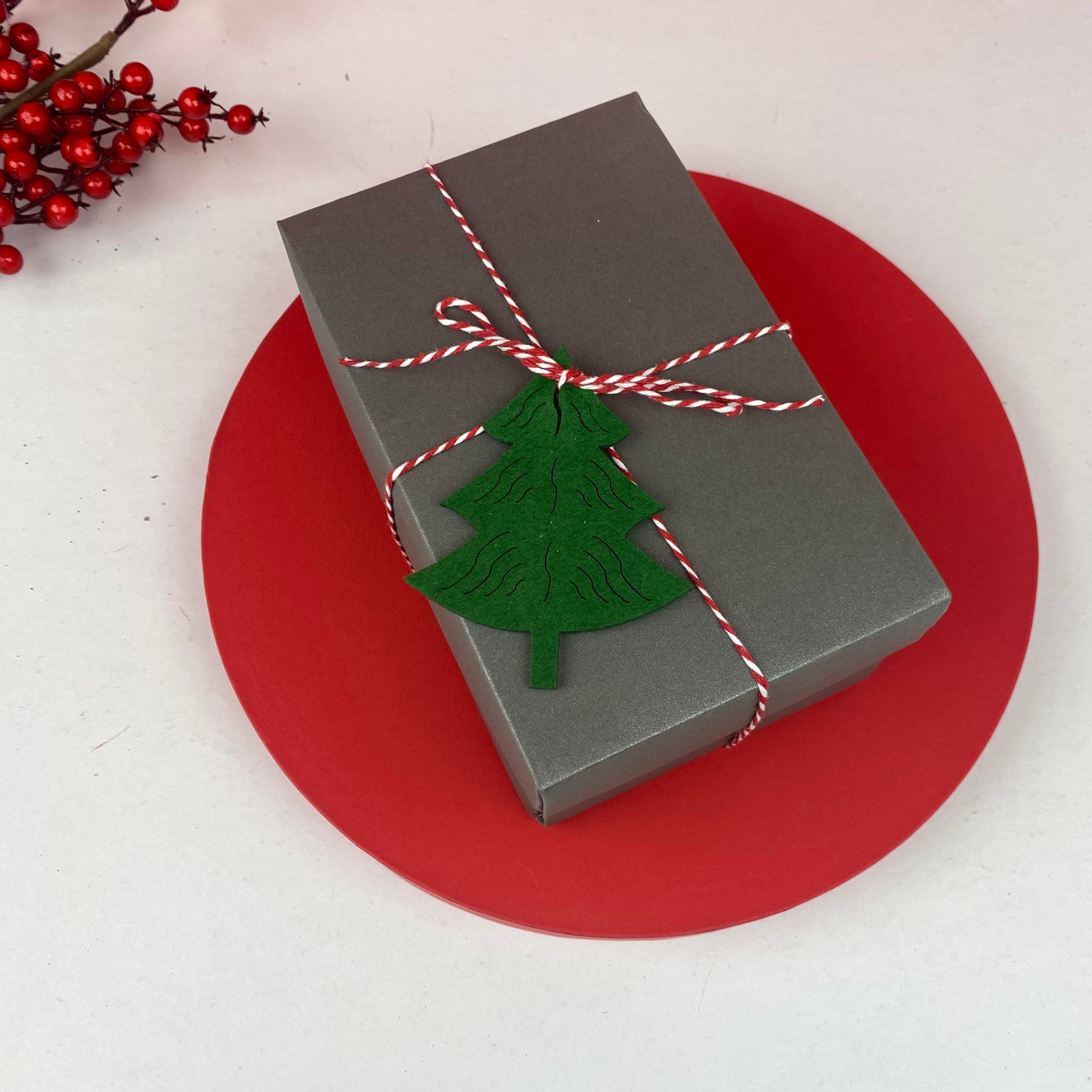 Yılbaşı Mini Boş Hediye Kutusu - Model 1 