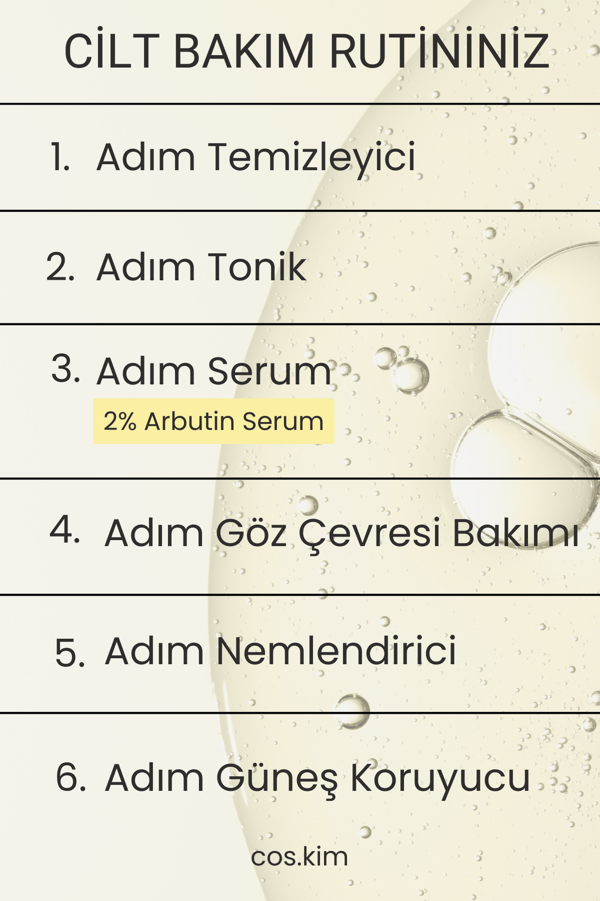 ARBUTİN SERUM