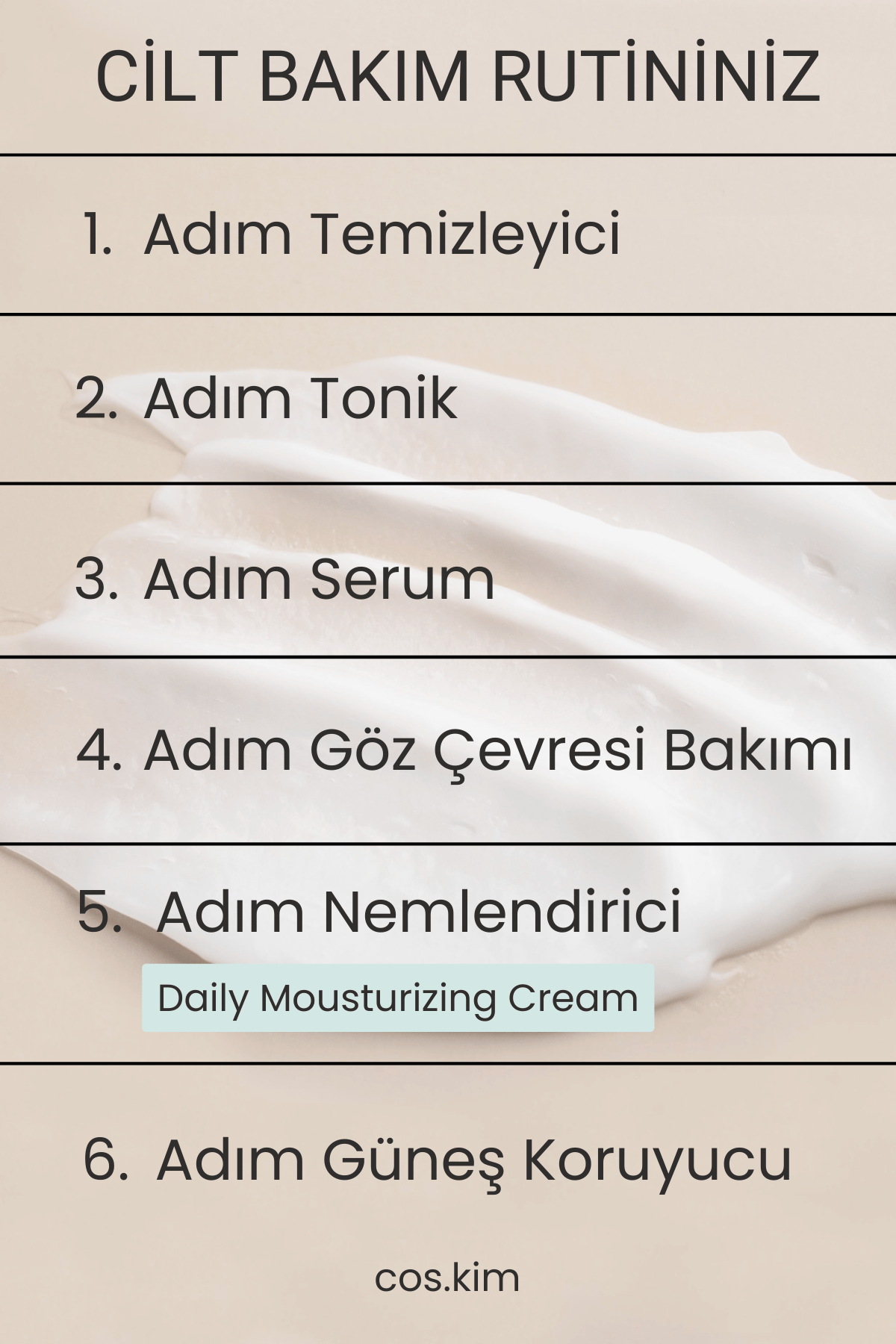 Nemlendirici Krem