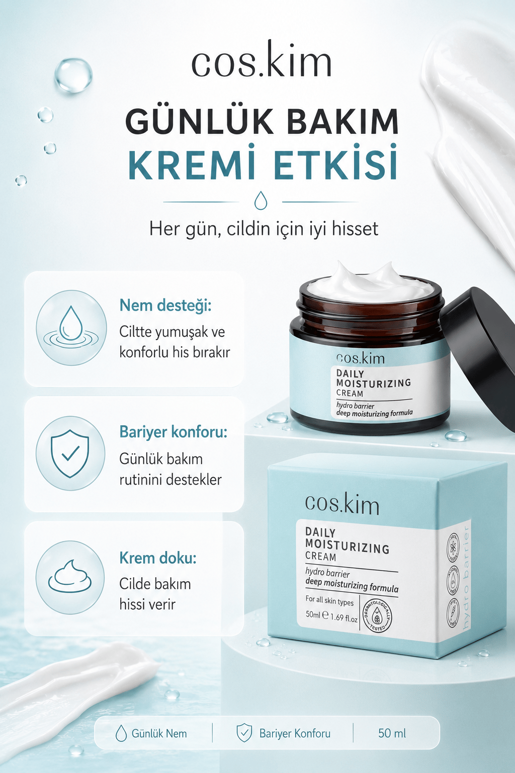 Nemlendirici Krem