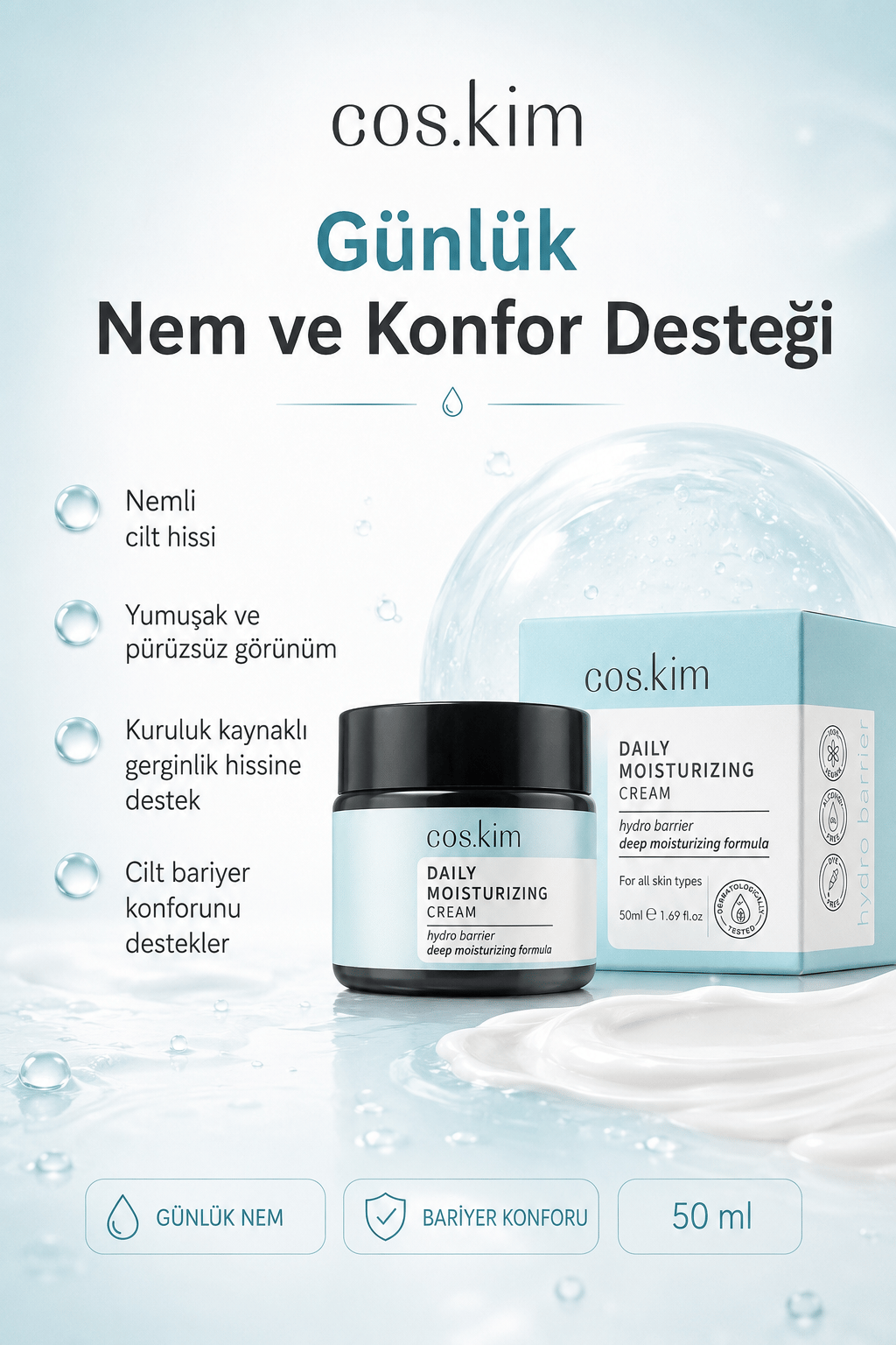 Nemlendirici Krem