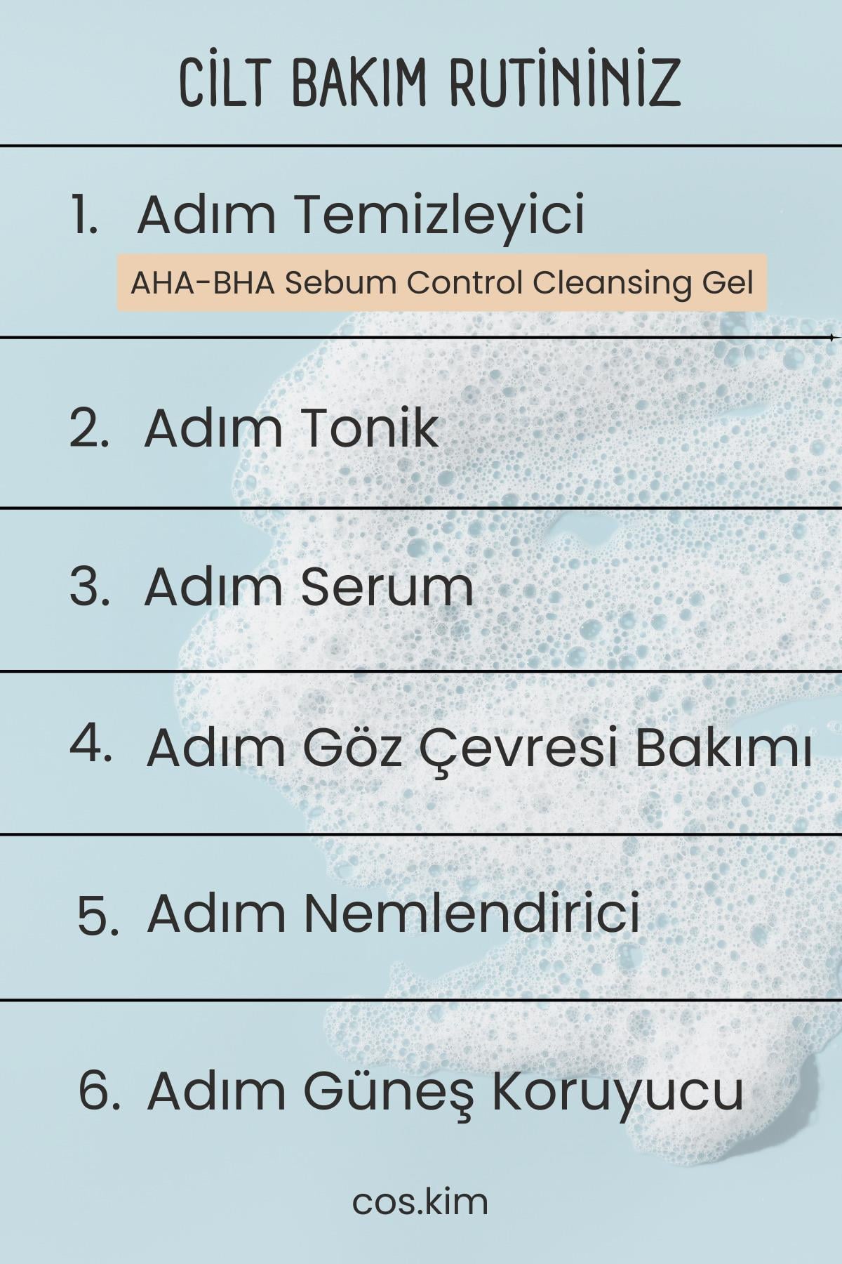 Sebum Temizleme Jeli