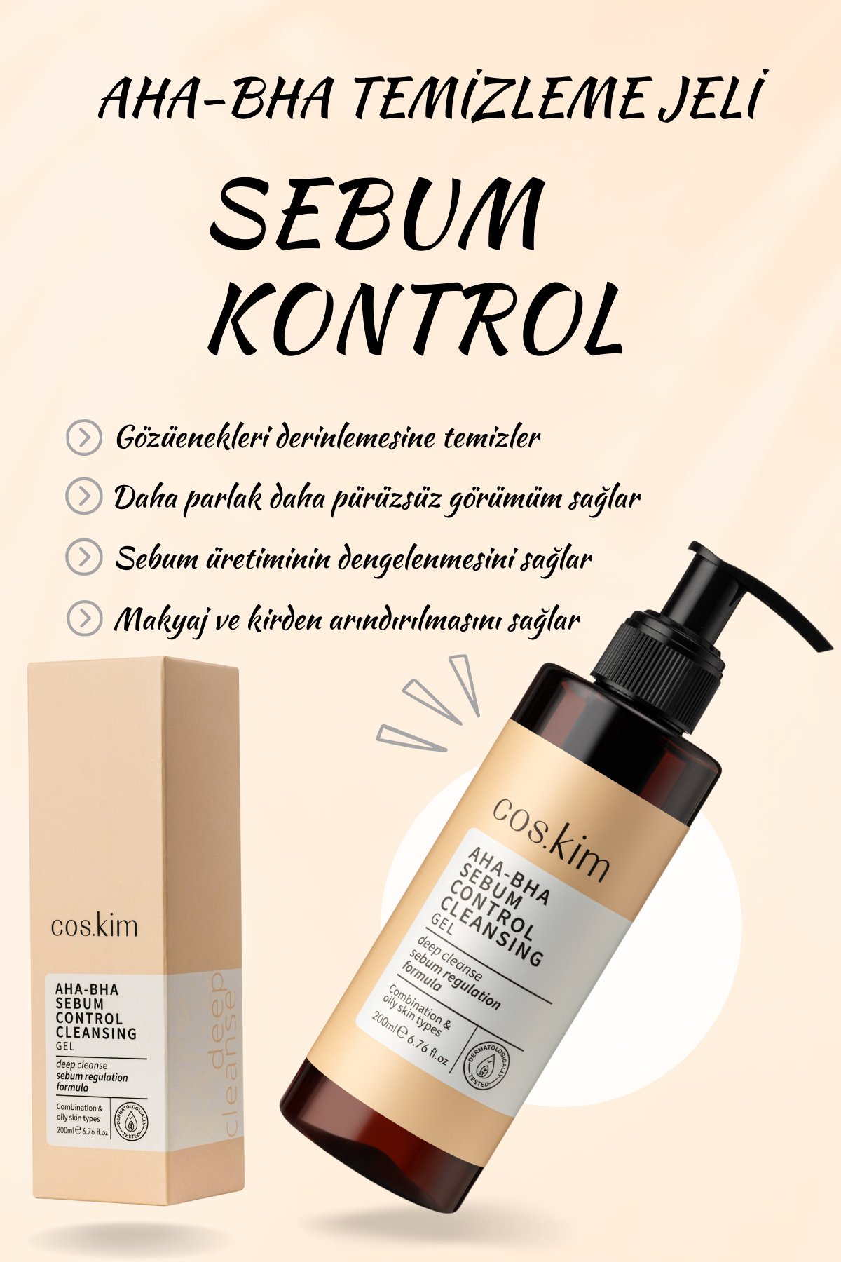 Sebum Temizleme Jeli