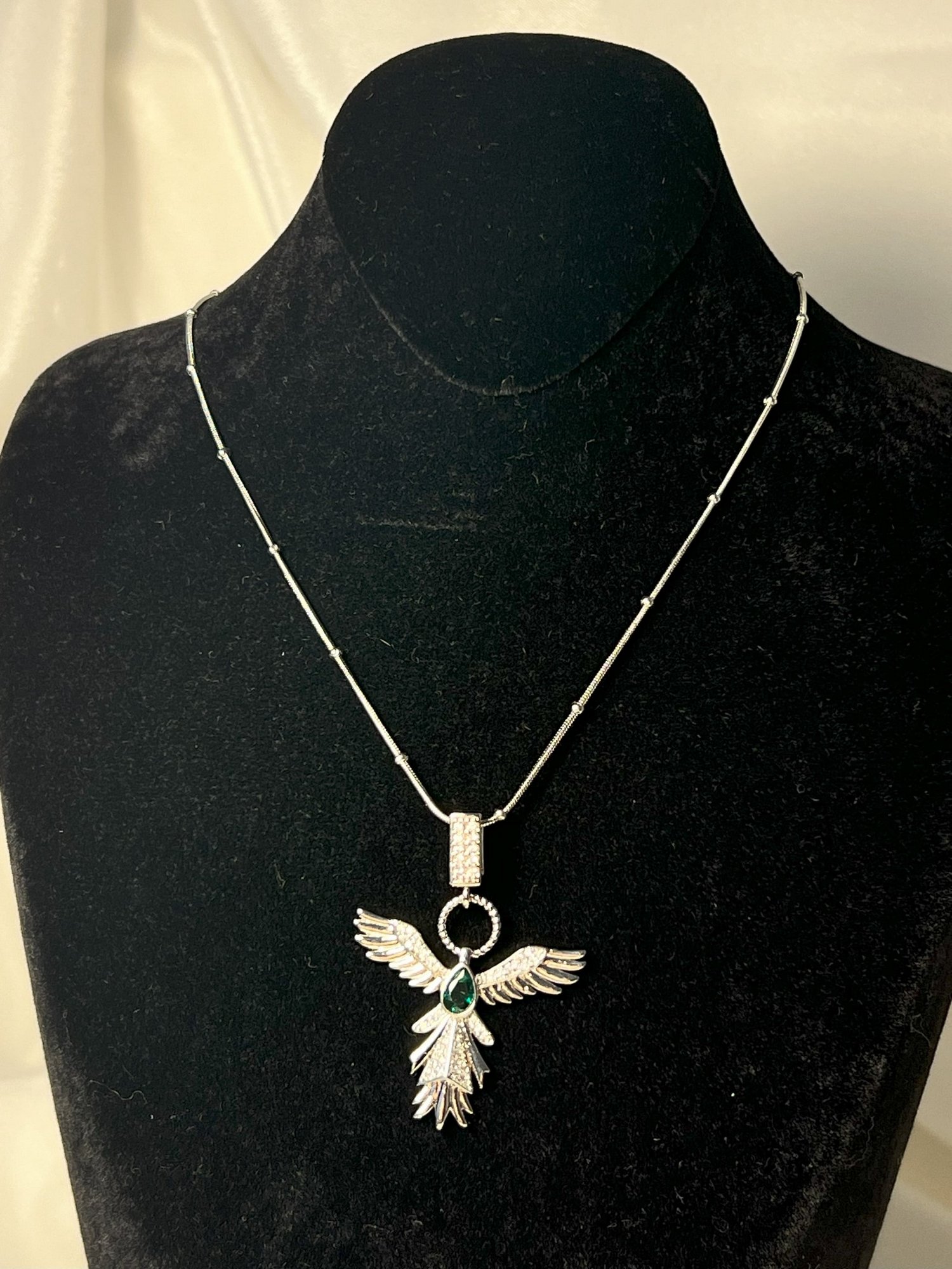 ANKA KUŞU KOLYE - SILVER