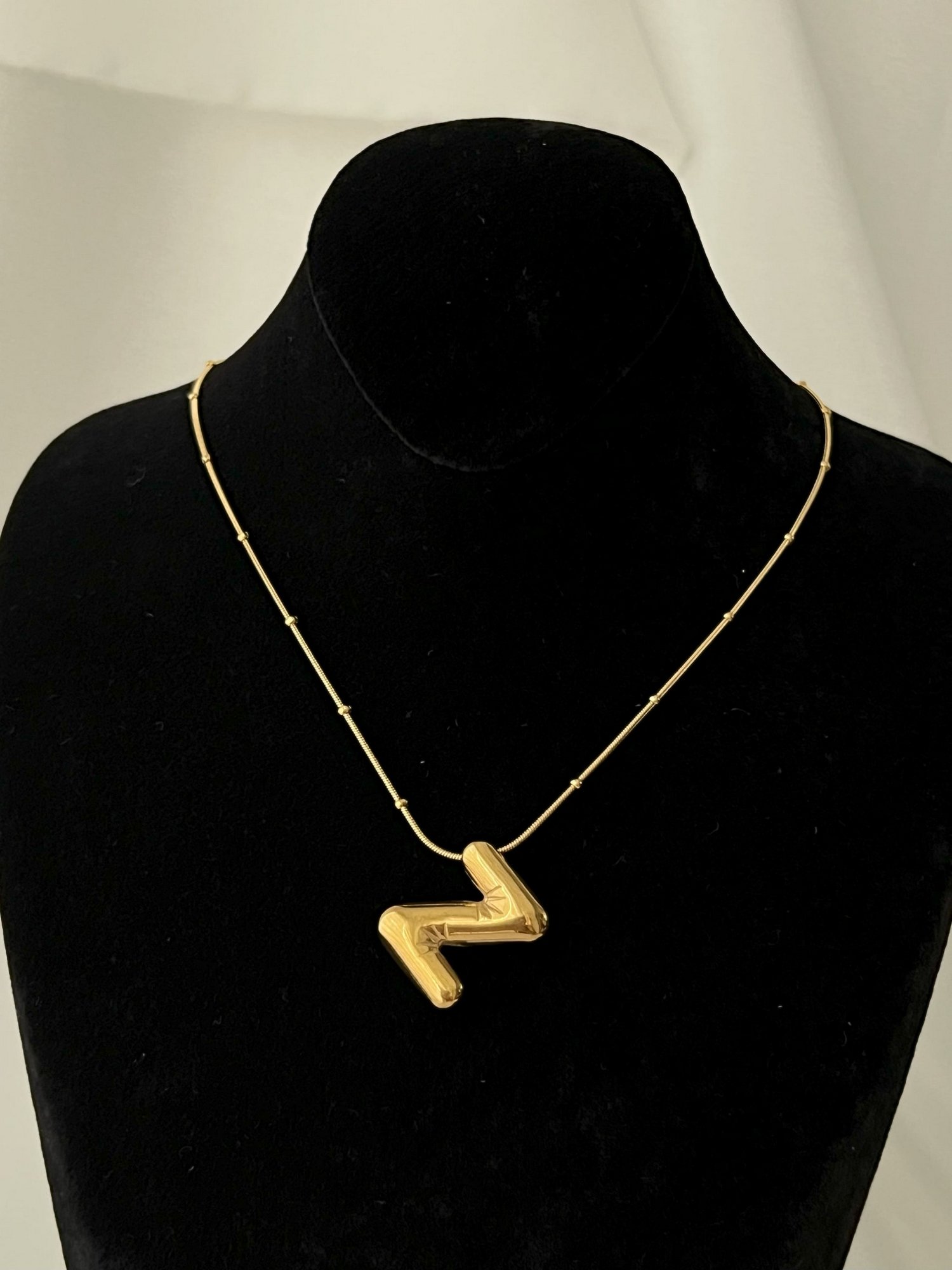 HARF KOLYESİ -Z - GOLD