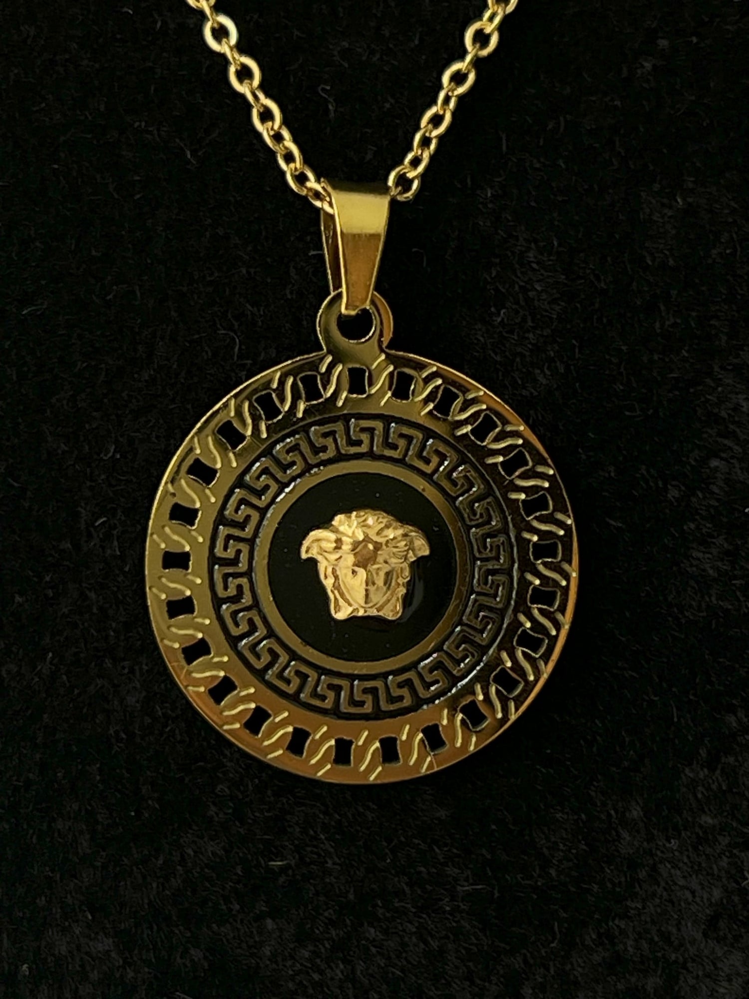 MEDUSA MODEL KOLYE - GOLD