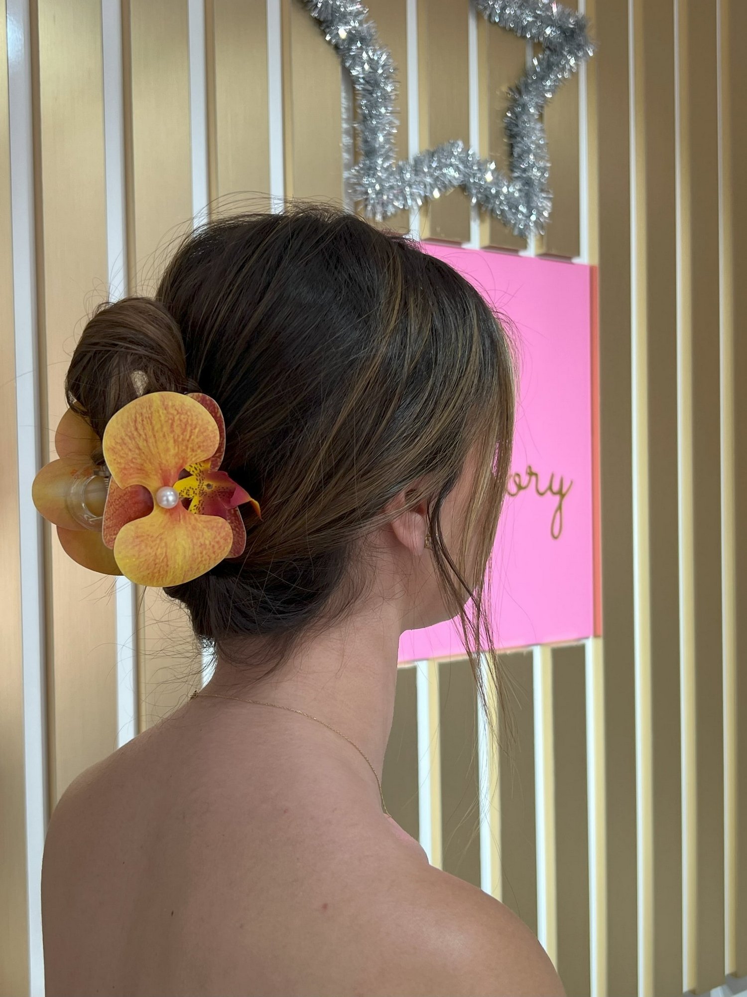 ORKİDE TOKA - TURUNCU