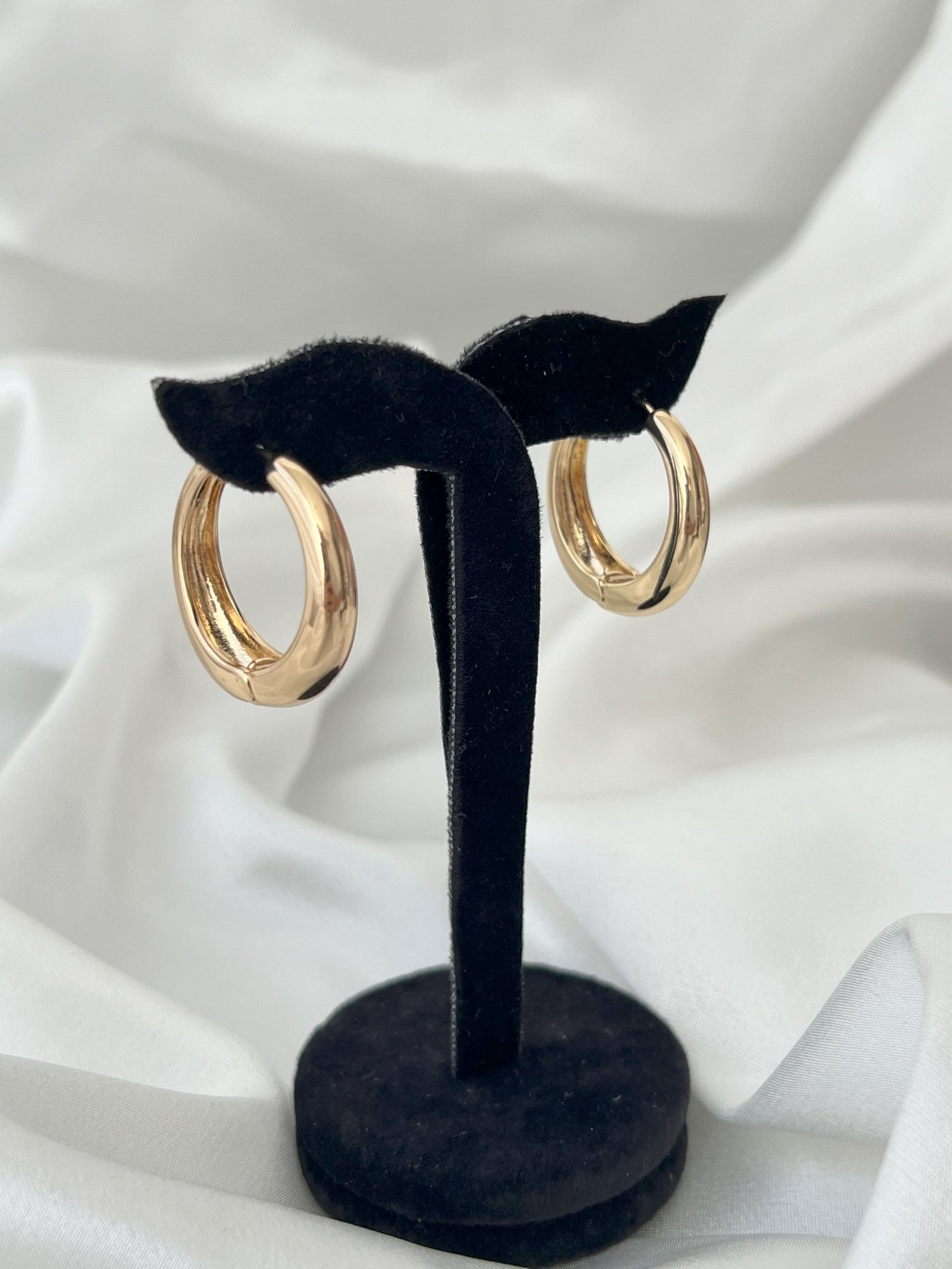 ORTA BOY HALKA KÜPE - GOLD