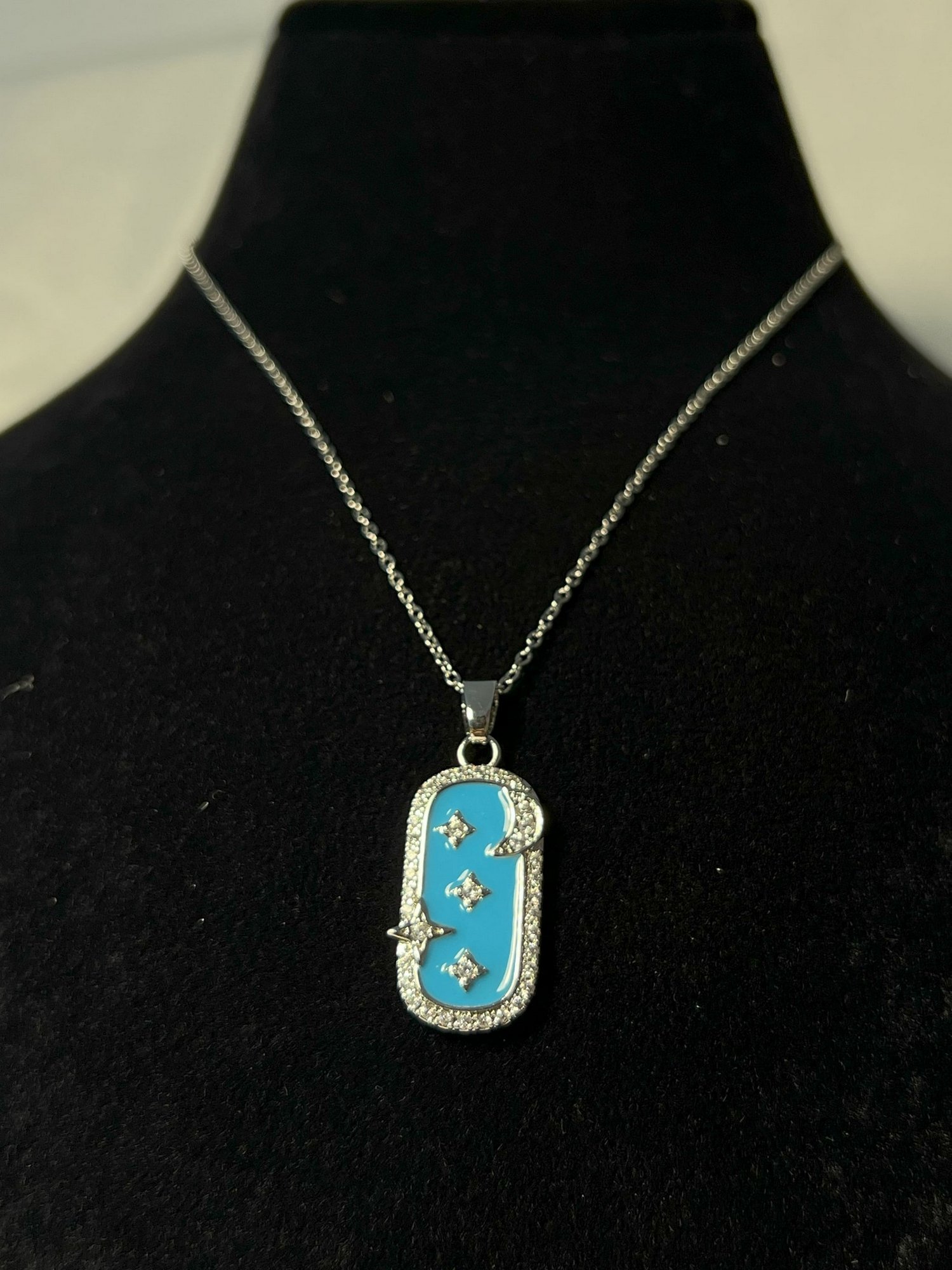 TABLO KOLYE - SİLVER