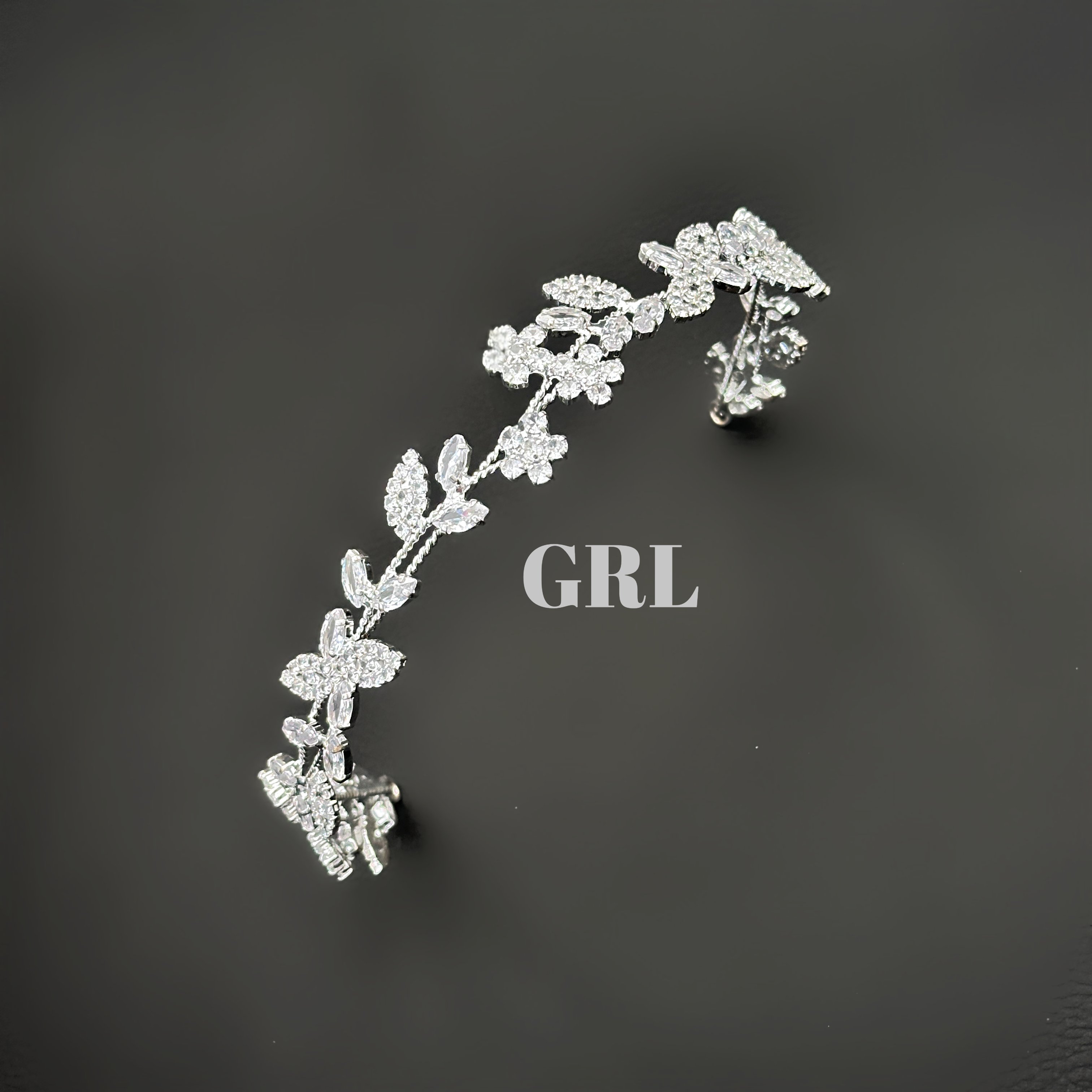 ALINA'' ZİRKON TAŞLI GELİN SAÇ AKSESUARI
