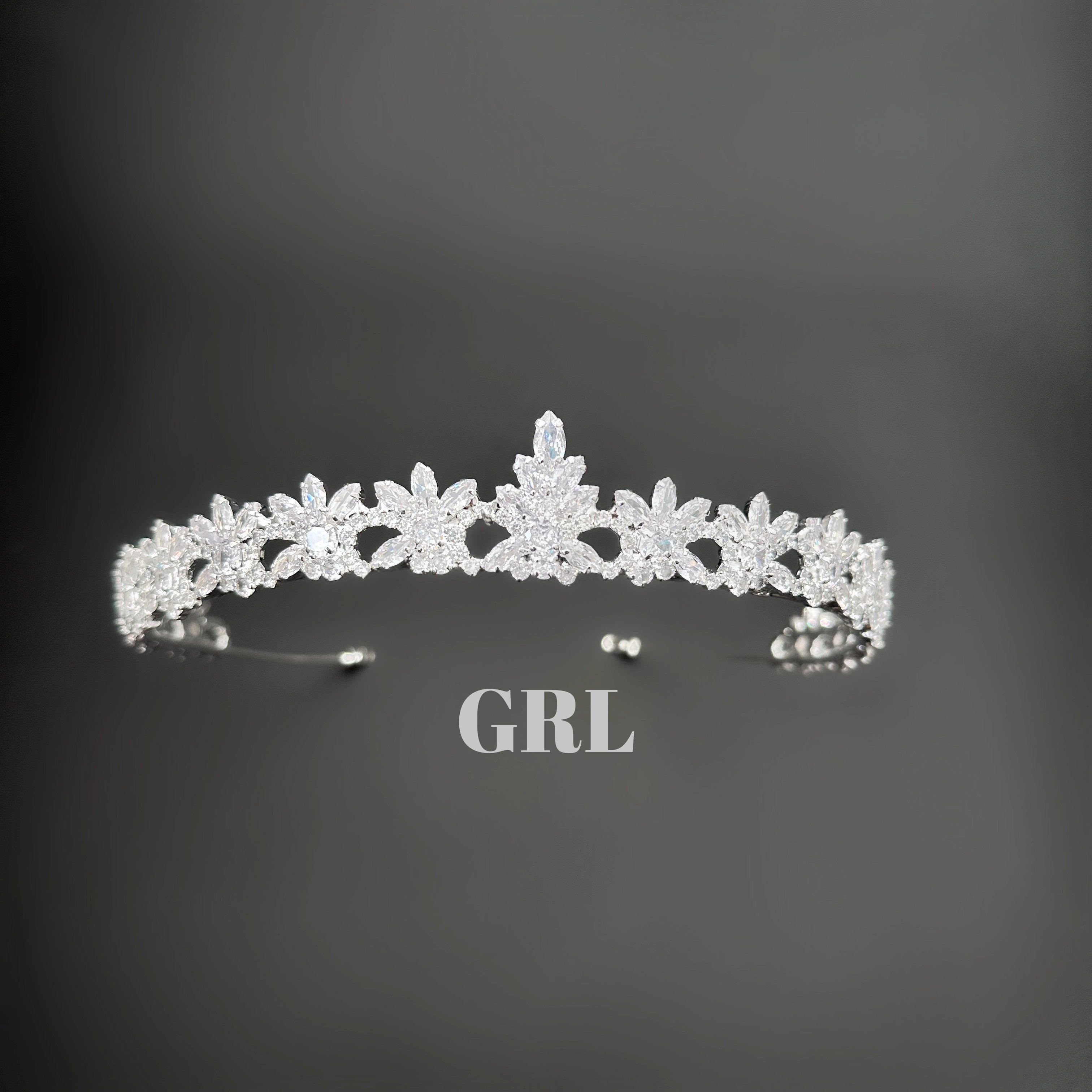 ''DİDEM'' ZİRKON TAŞLI ZARİF GELİN TACI