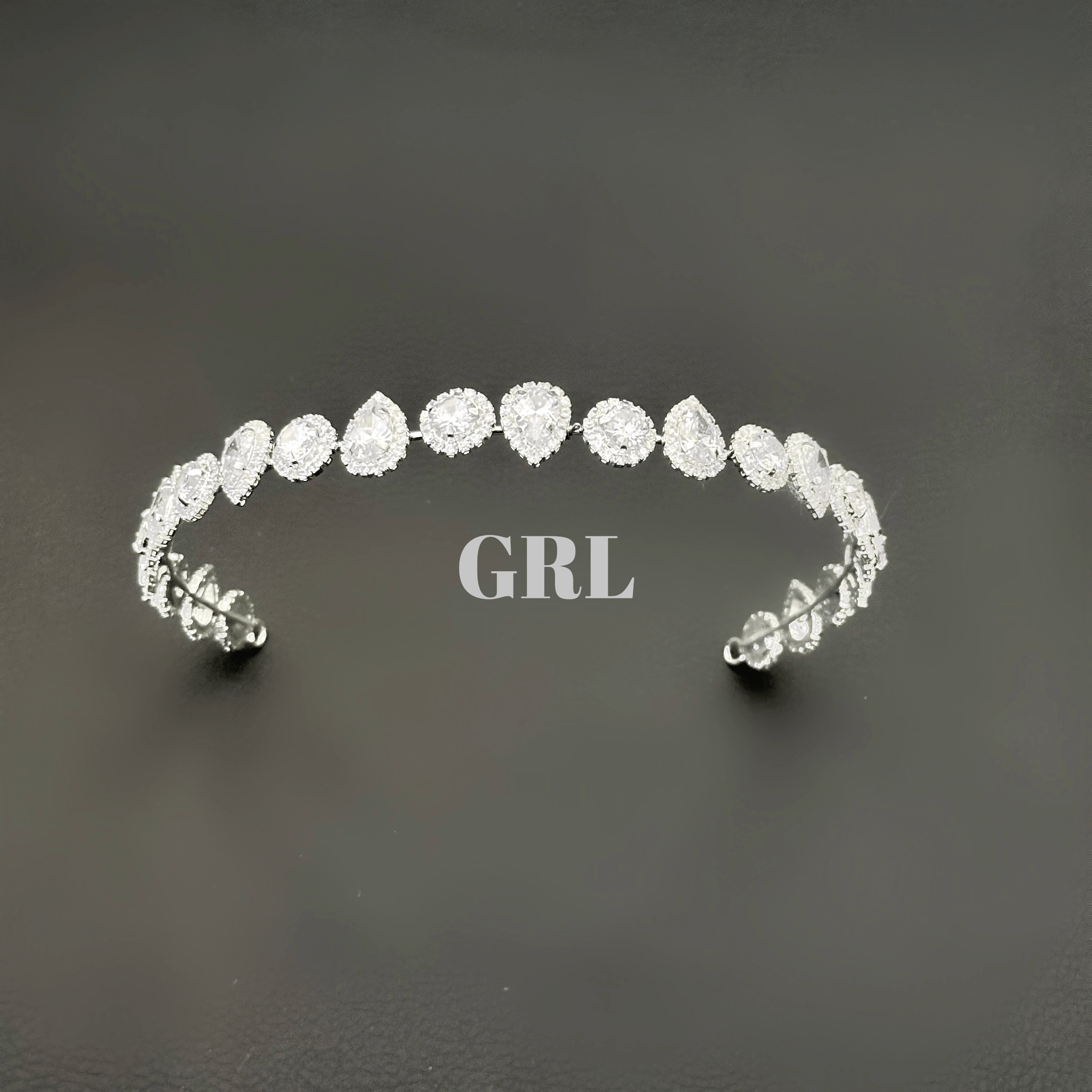 'ELIA'' ZİRKON TAŞLI GELİN SAÇ AKSESUARI