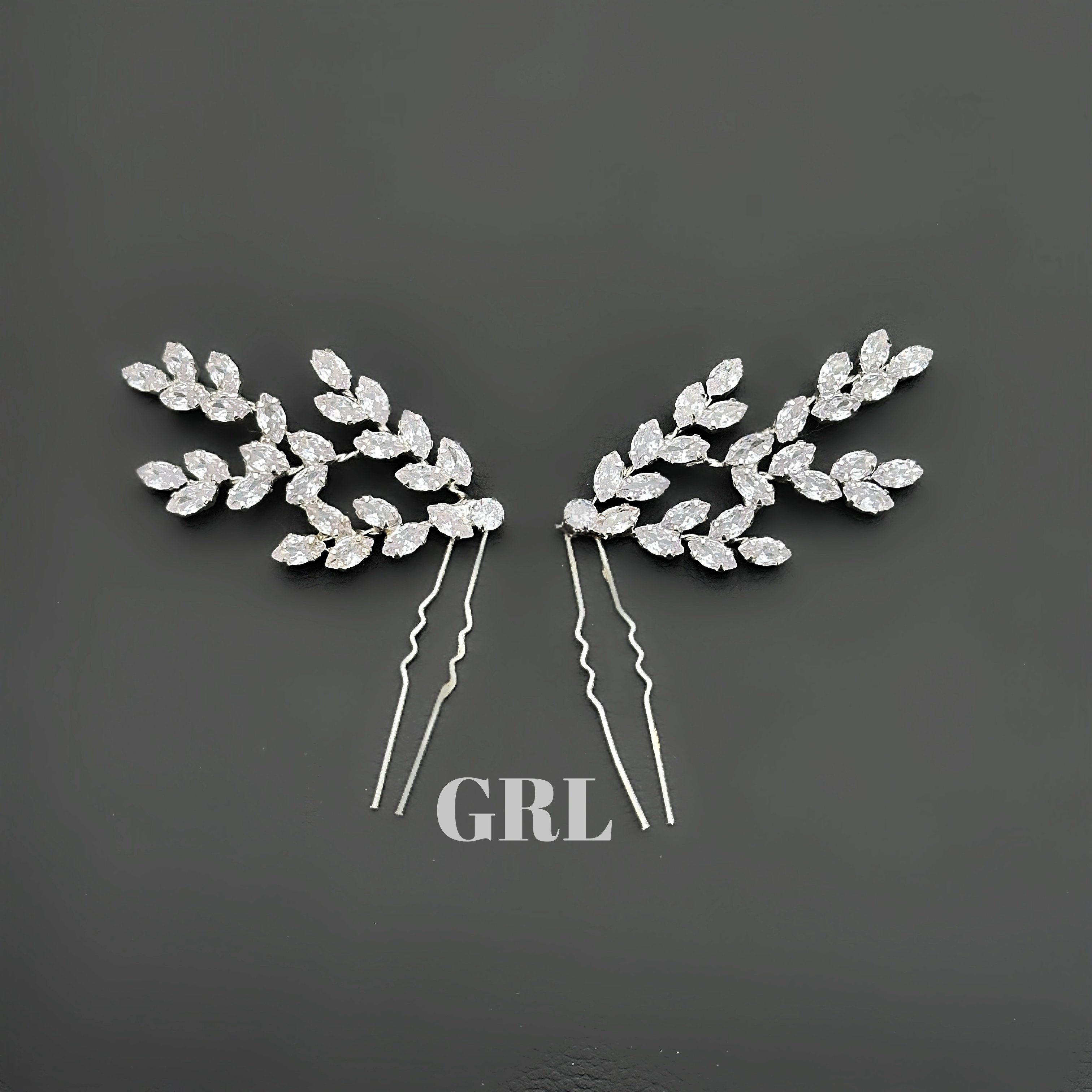 GRACE'' ZİRKON TAŞLI GELİN SAÇ AKSESUARI