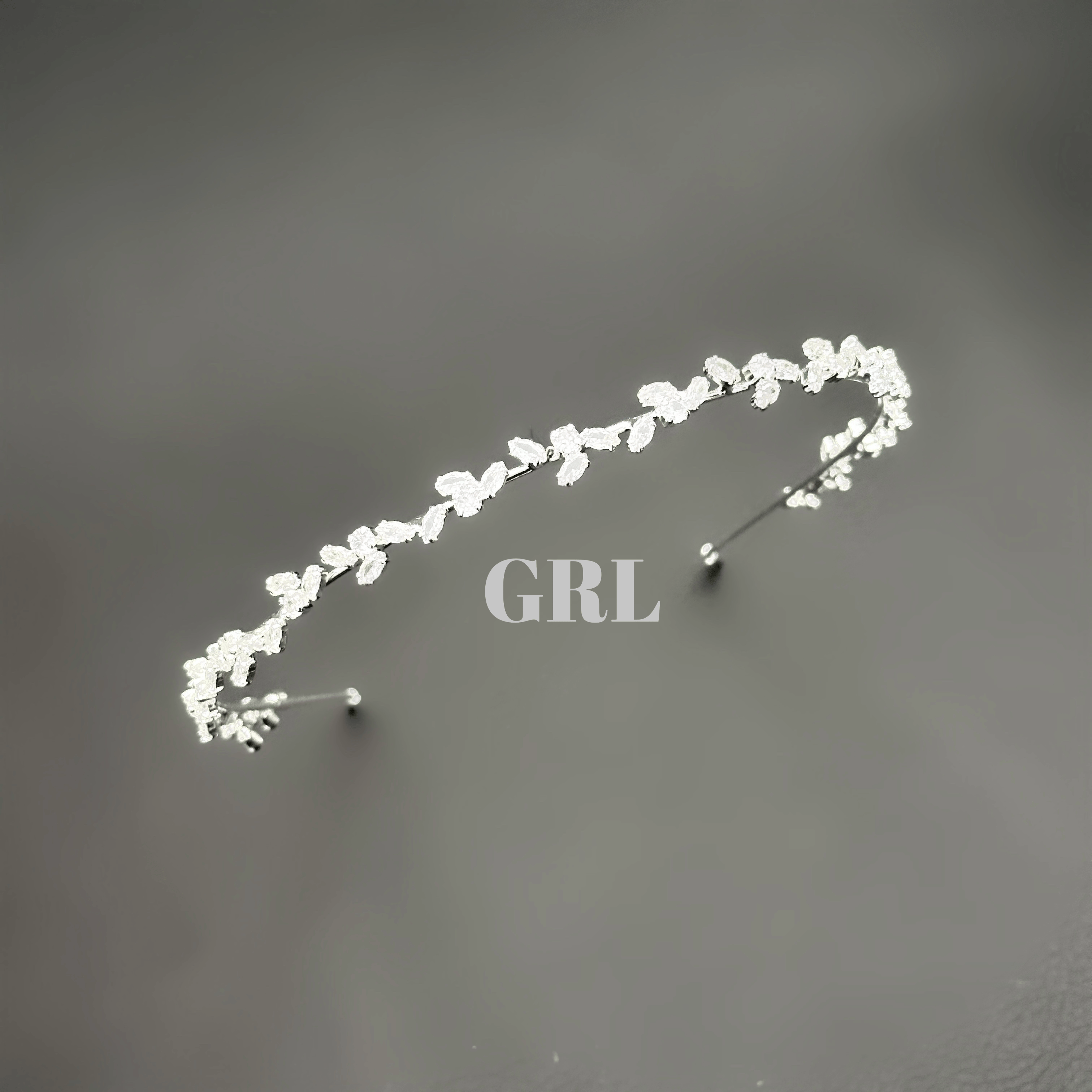 LARA' ZİRKON TAŞLI GELİN SAÇ AKSESUARI