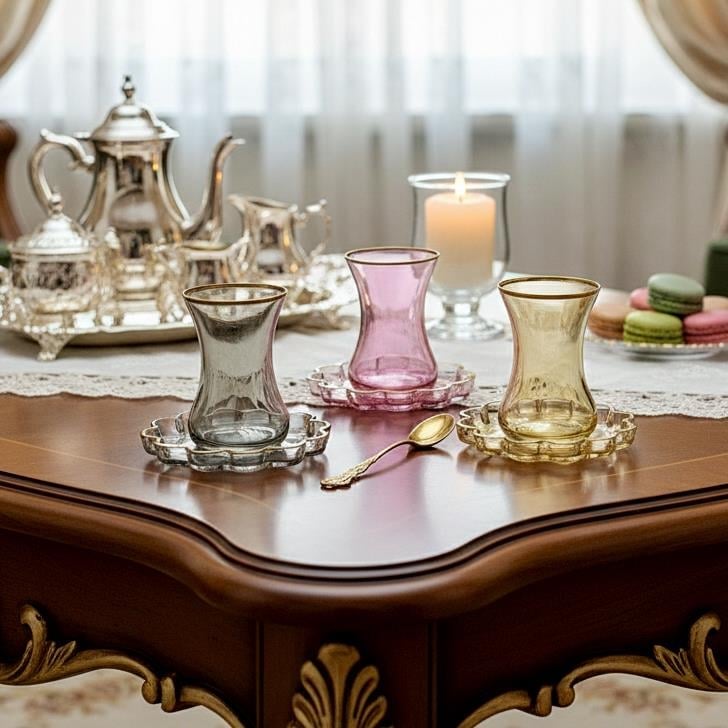 Papatya Çay Seti