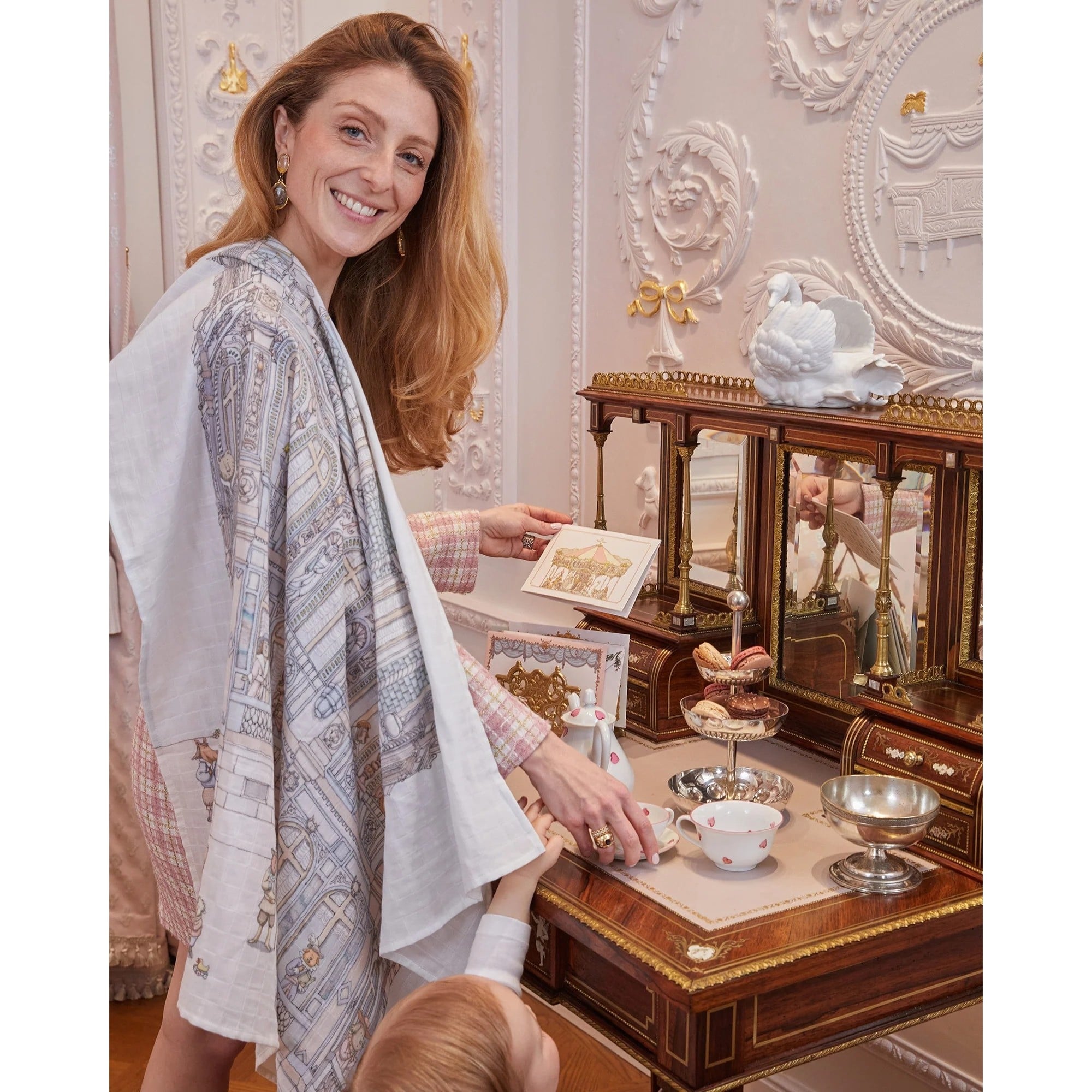 Atelier Choux - Chateau Önlük & Müslin Set