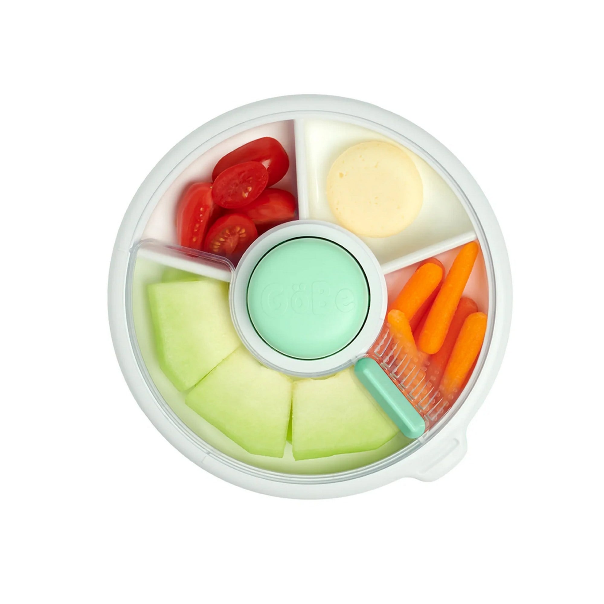 GöBe Kids - Snack Spinner Yemek Kabı Yeşil
