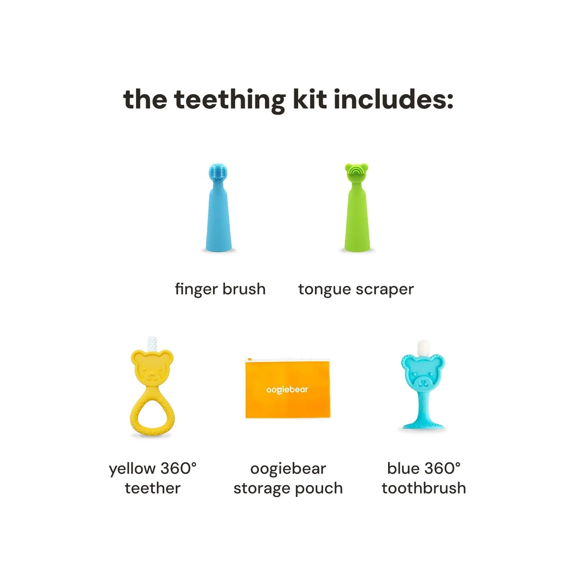Oogiebear - Diş Çıkartma Seti