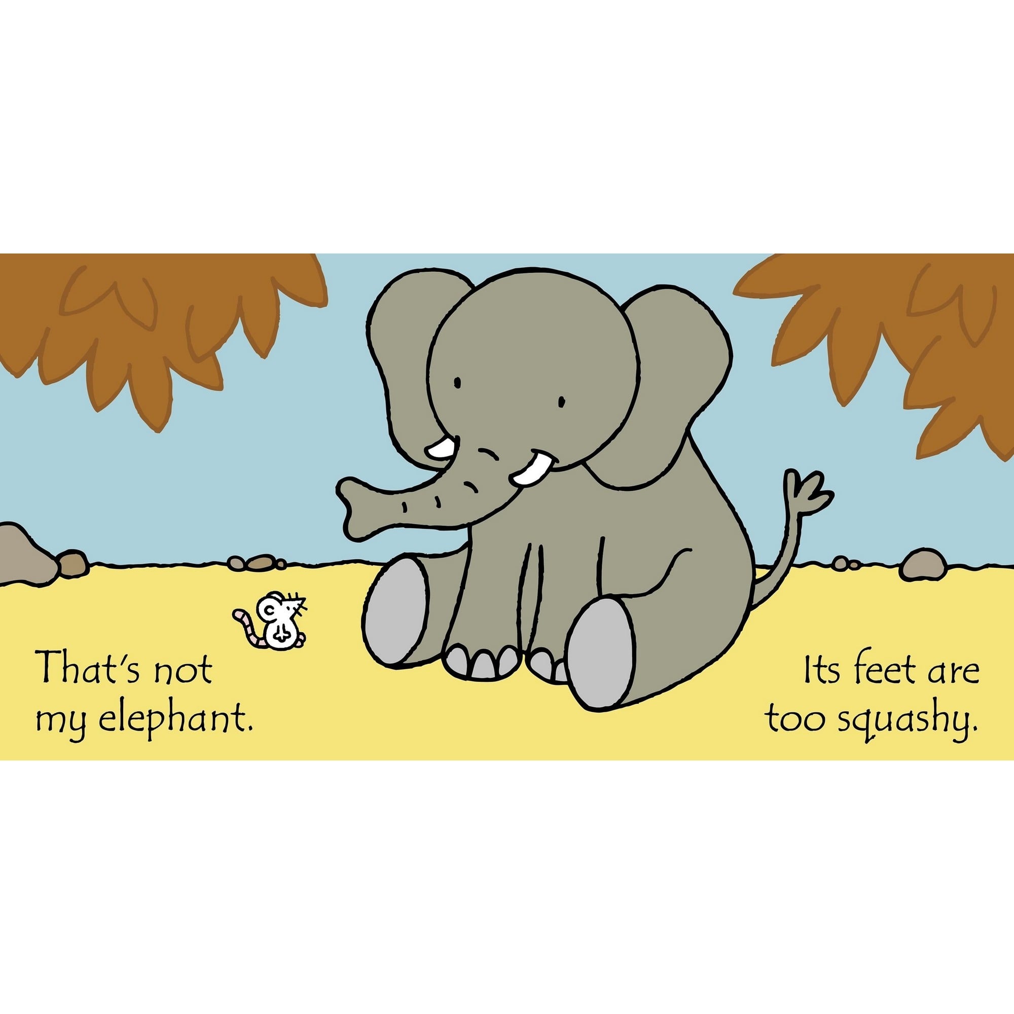 Usborne - Thats Not My Elephant Kitap