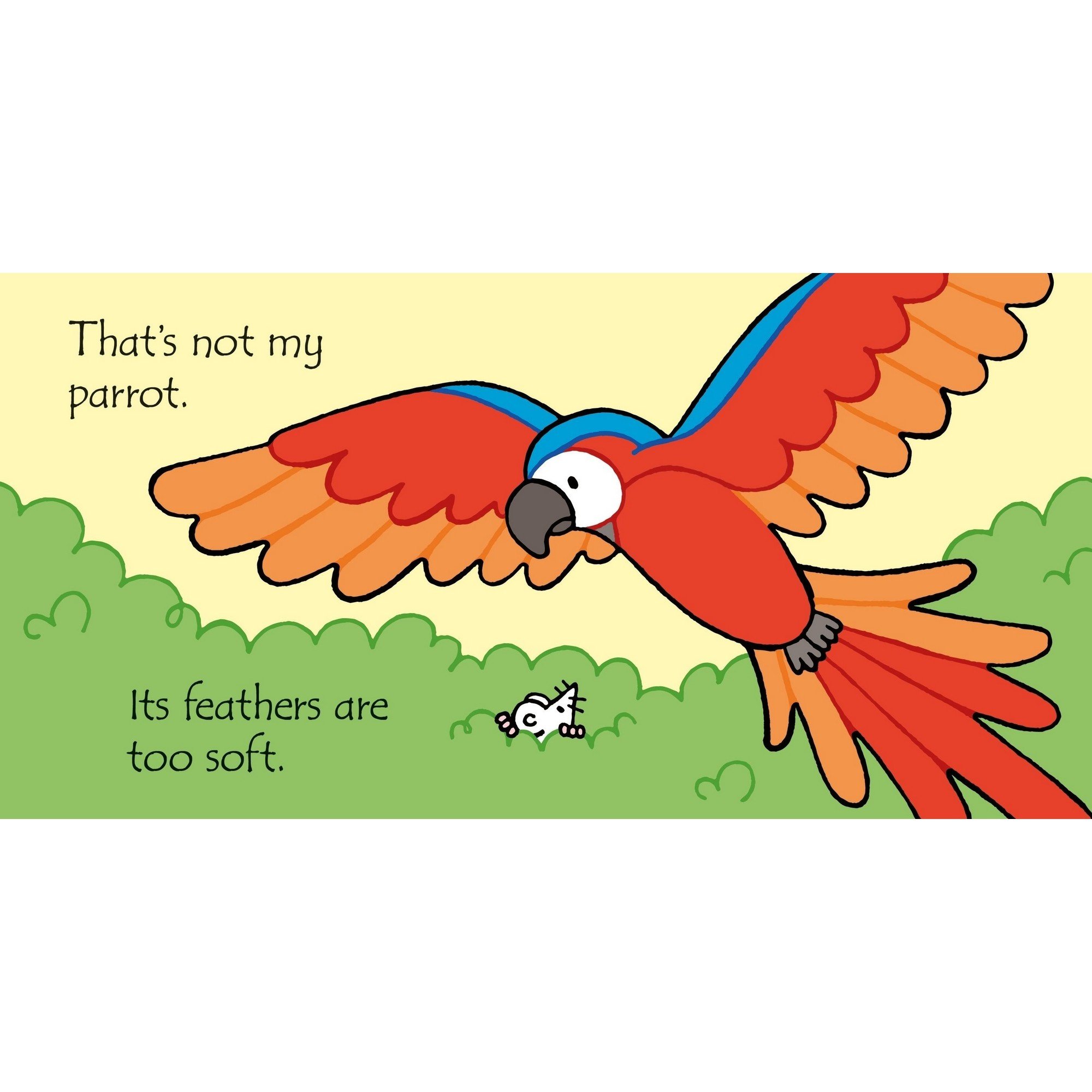 Usborne - Thats Not My Parrot Kitap
