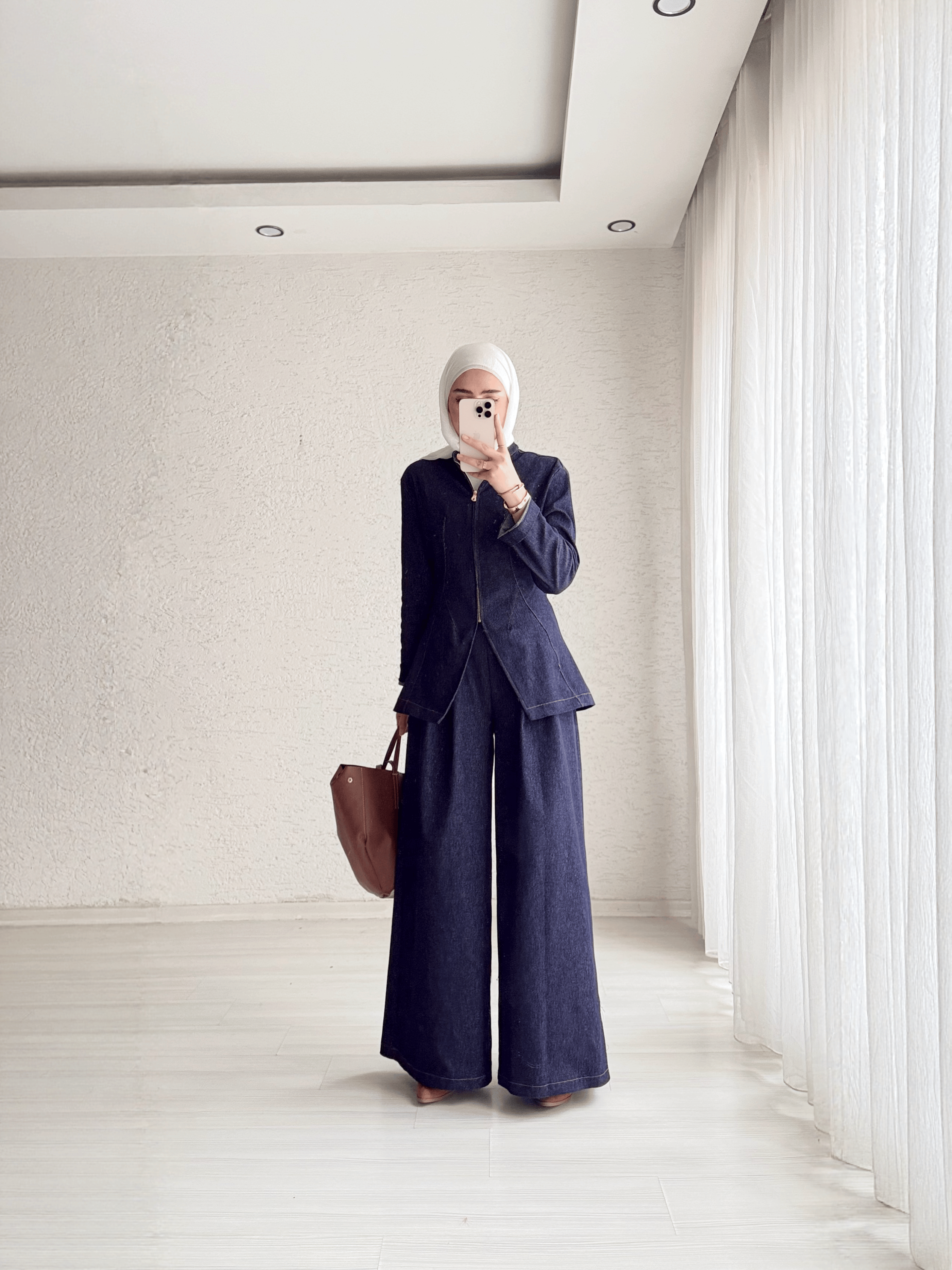 Denim Elegance Takım
