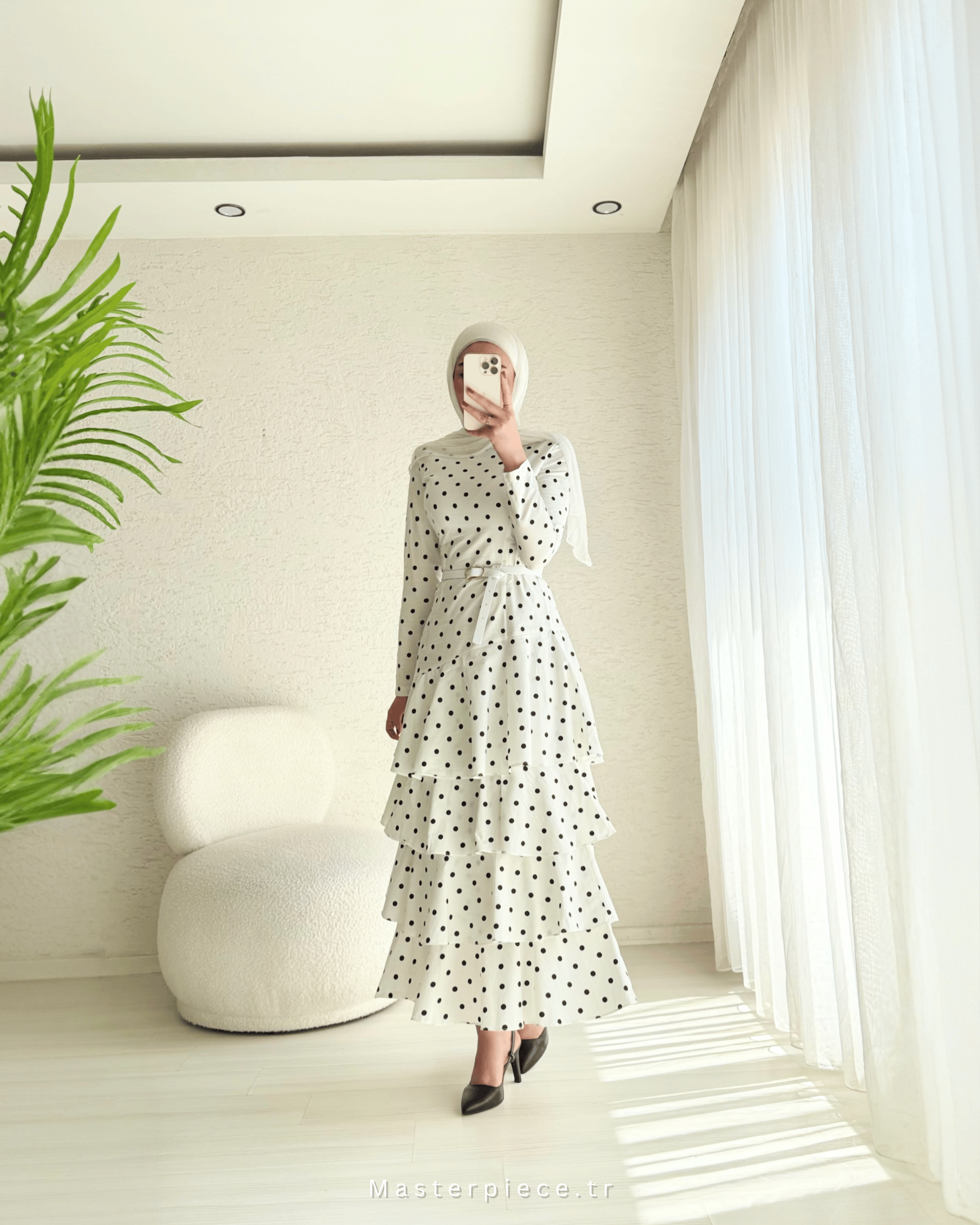 Polka Dot Elbise