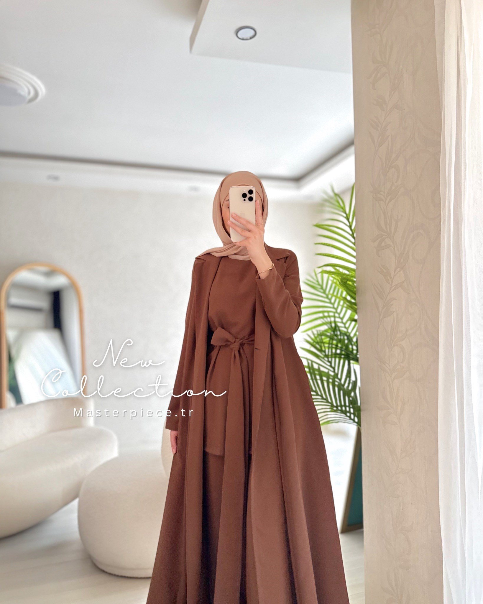 Rima Üçlü Takım (Pantolon Bluz Pelerin)