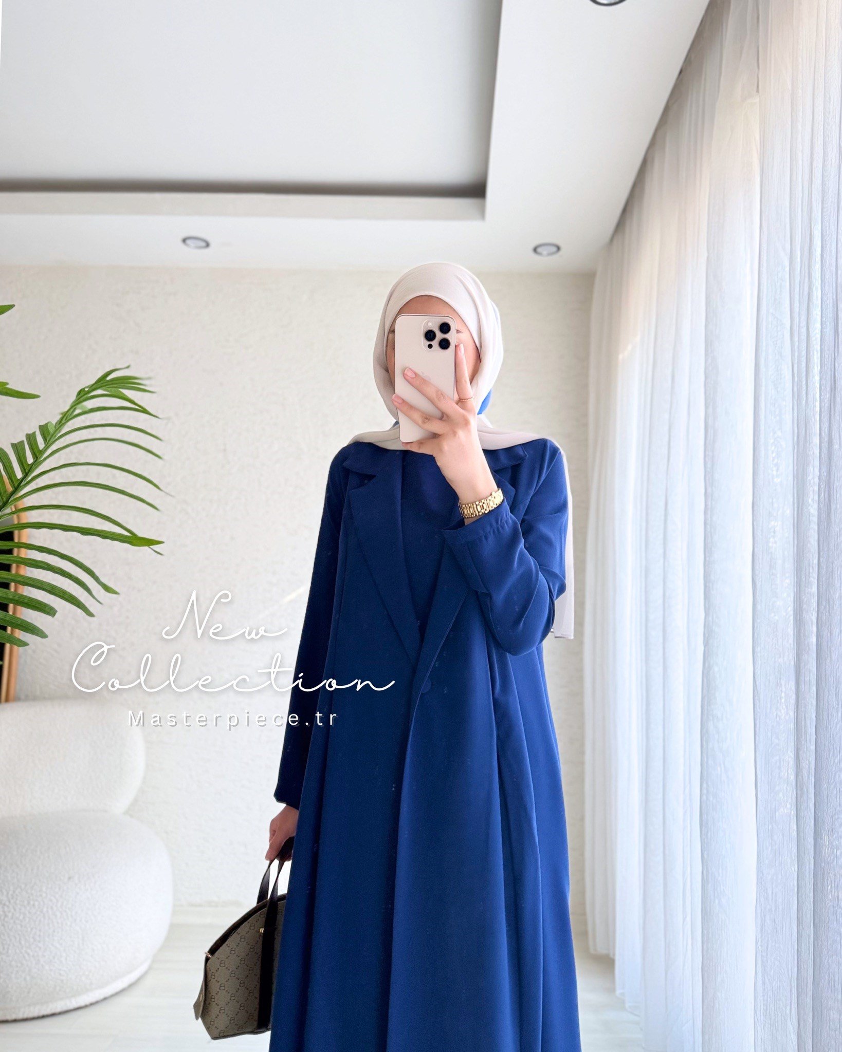 Rima Üçlü Takım (Pantolon Bluz Pelerin)