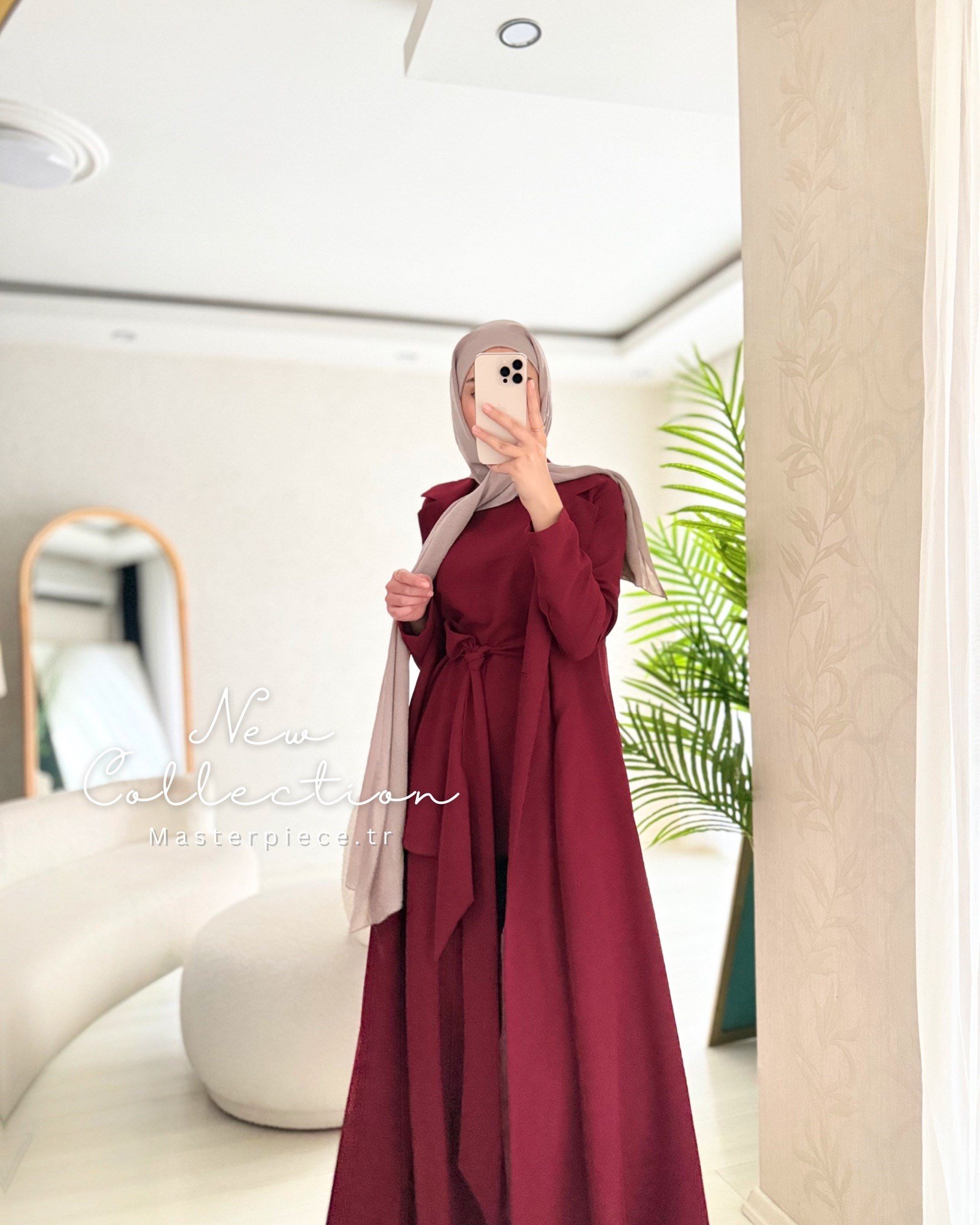 Rima Üçlü Takım (Pantolon Bluz Pelerin)