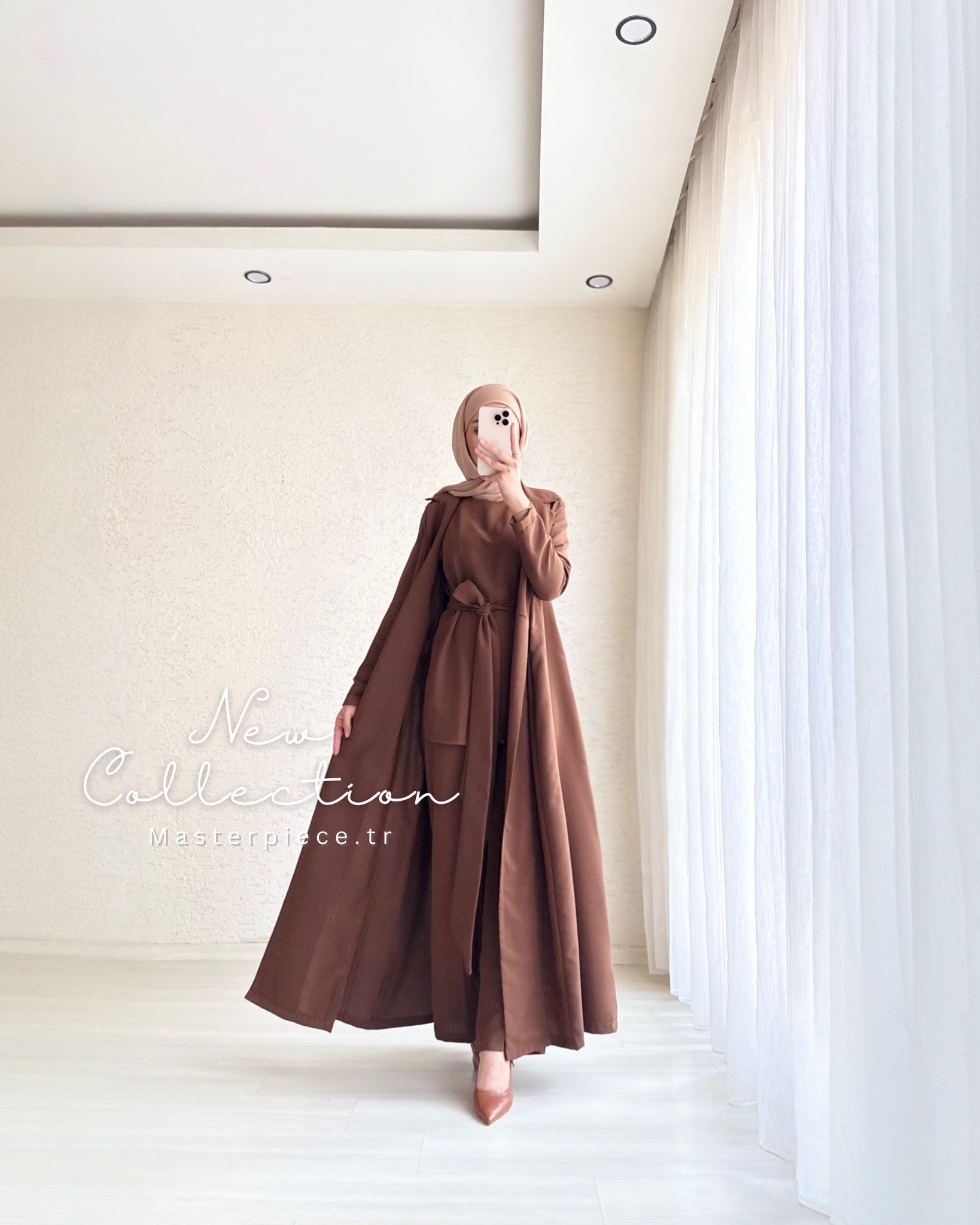 Rima Üçlü Takım (Pantolon Bluz Pelerin)