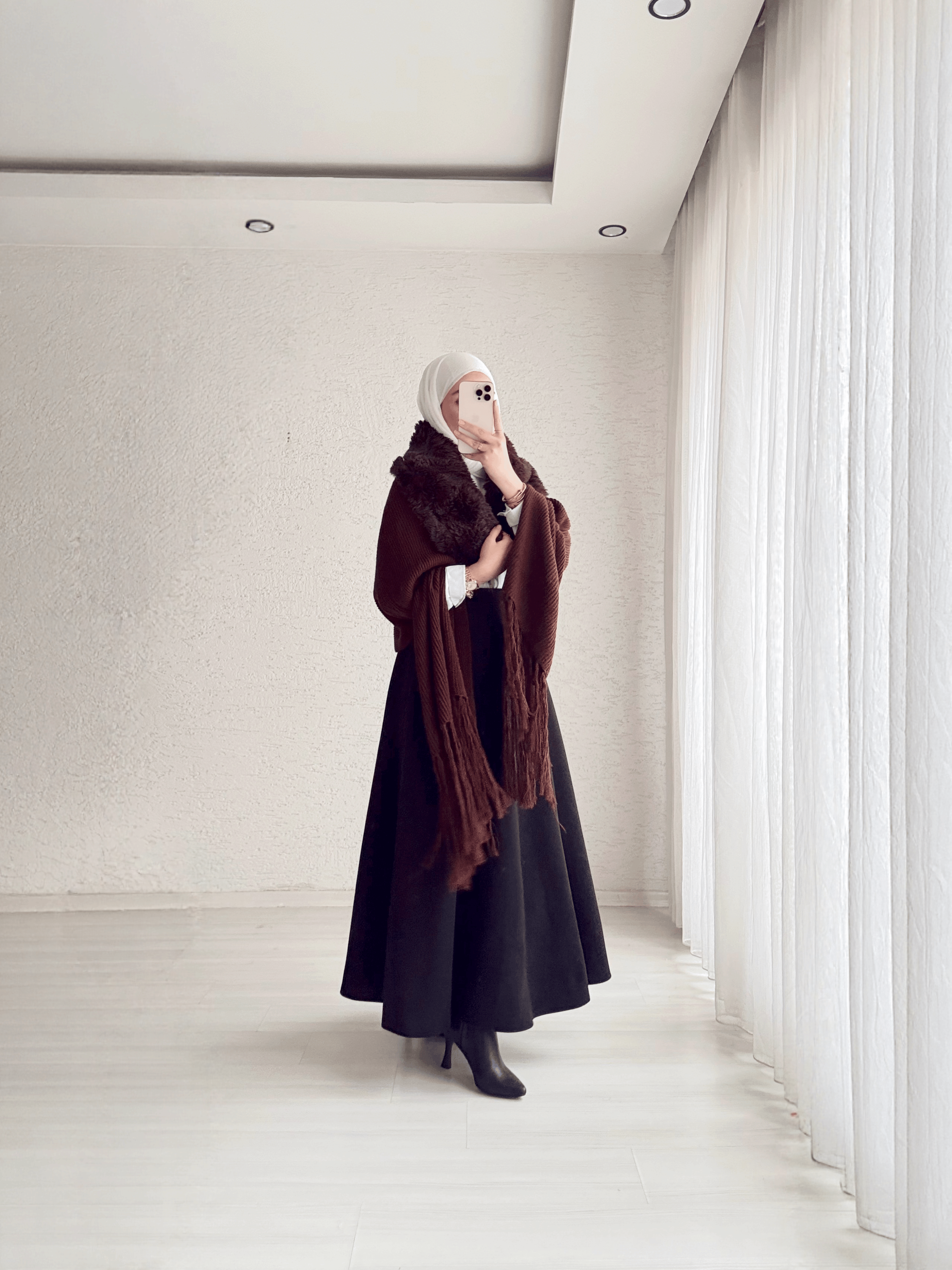 Velvet Touch Kürk Yakalı Triko