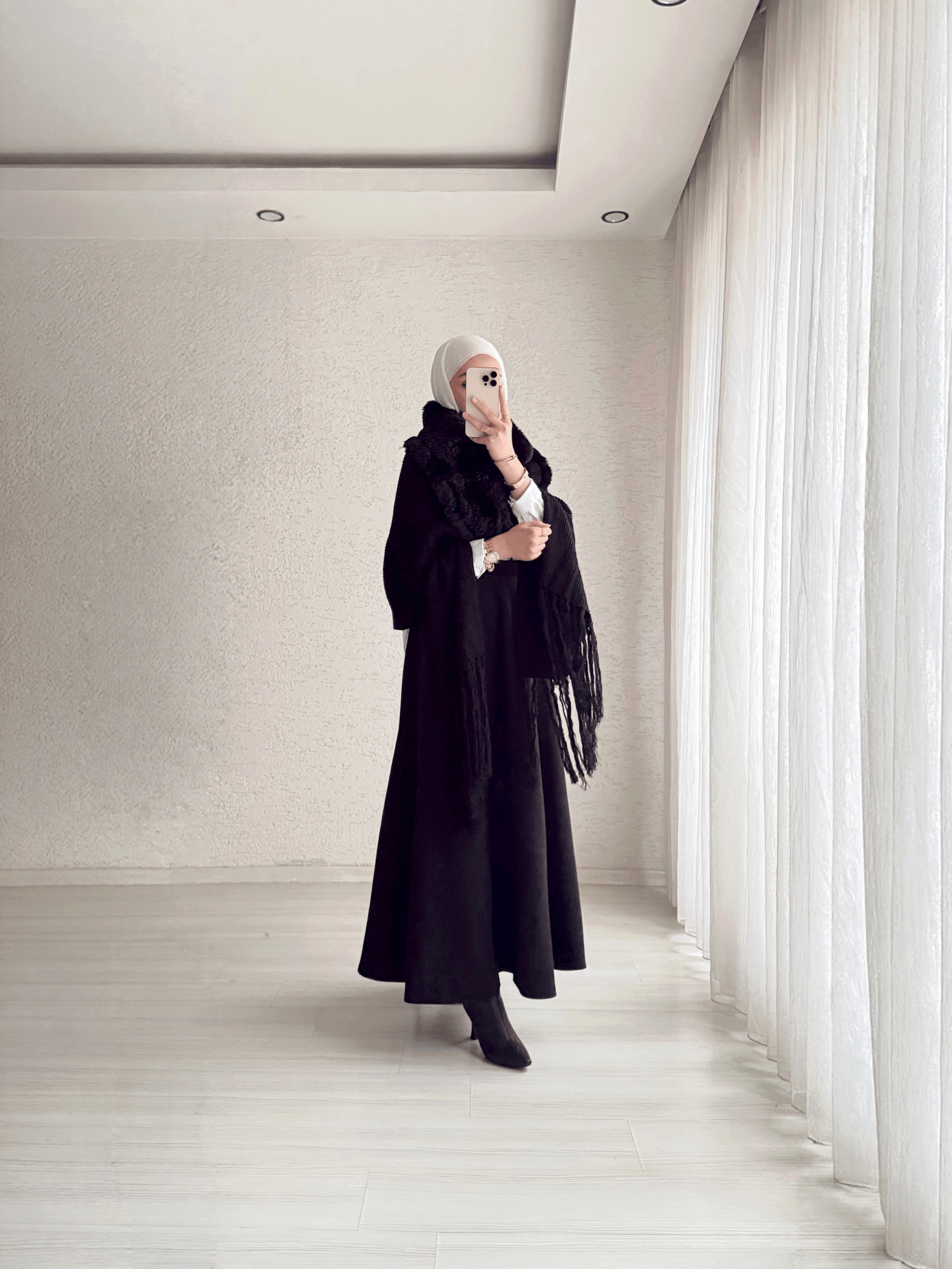 Velvet Touch Kürk Yakalı Triko