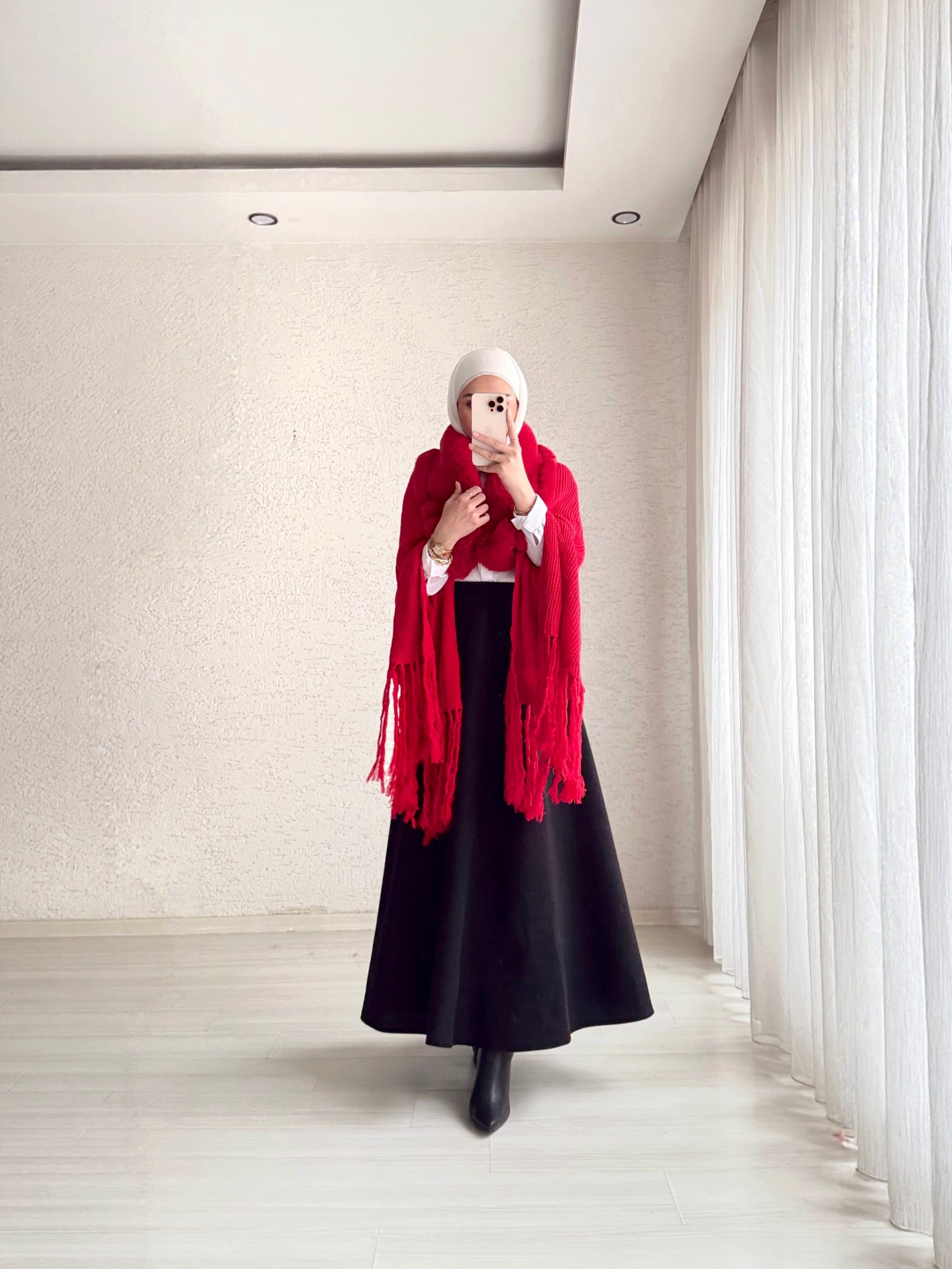 Velvet Touch Kürk Yakalı Triko