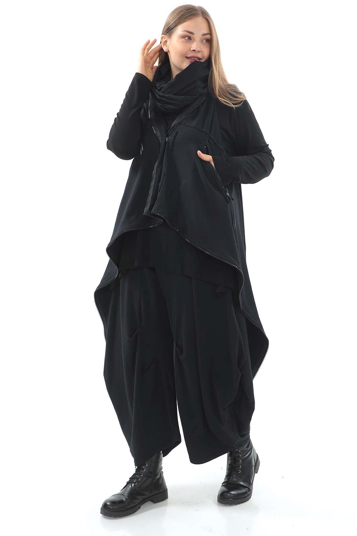 Black Polyester Vest