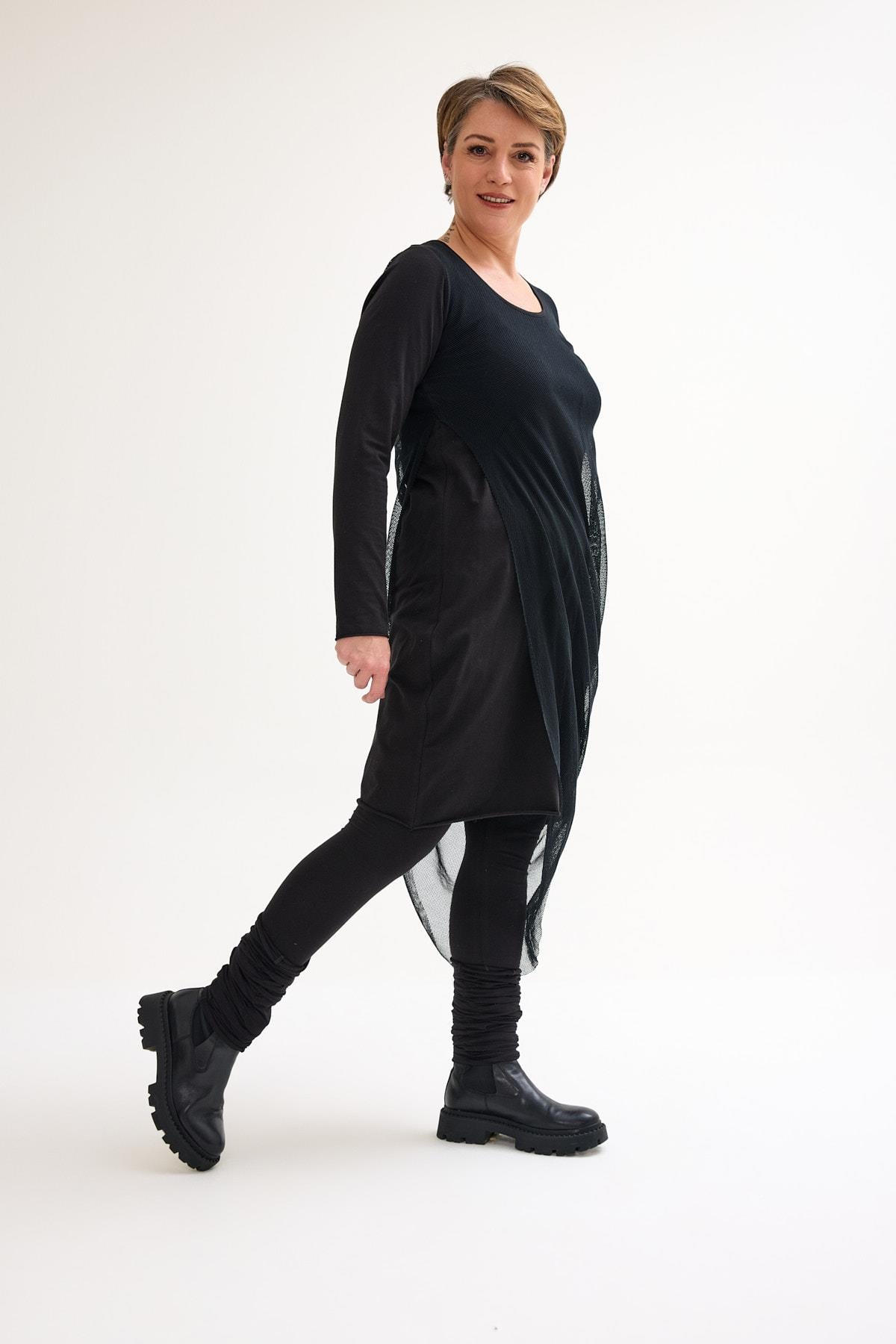 Black Viscose Dress