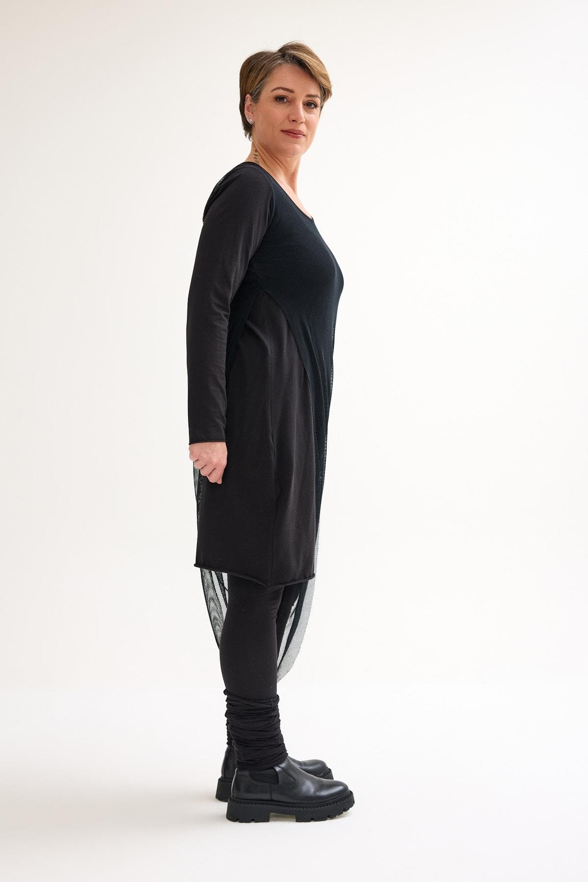 Black Viscose Dress