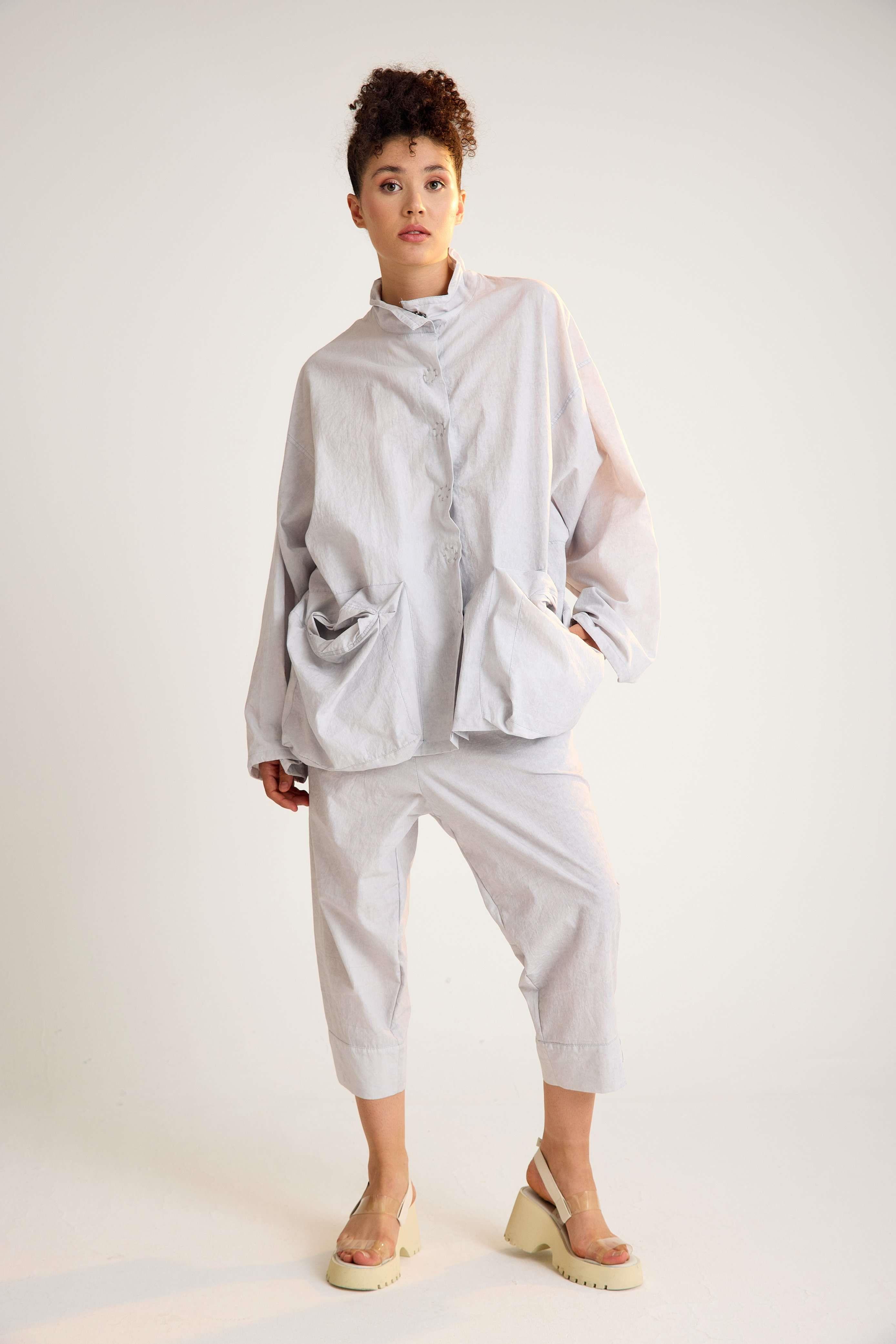 Gray Cotton Jacket