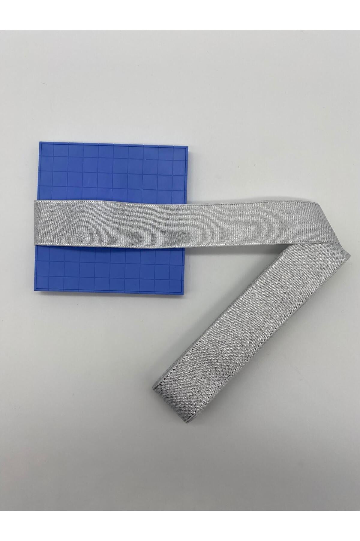 Komple Sim Silver-Gümüş Kurdele 3 cm 10 Metre,Dekor-Bohça-Çeyiz-Kına-Özel Gün-Hediye-Süsleme Kurdele