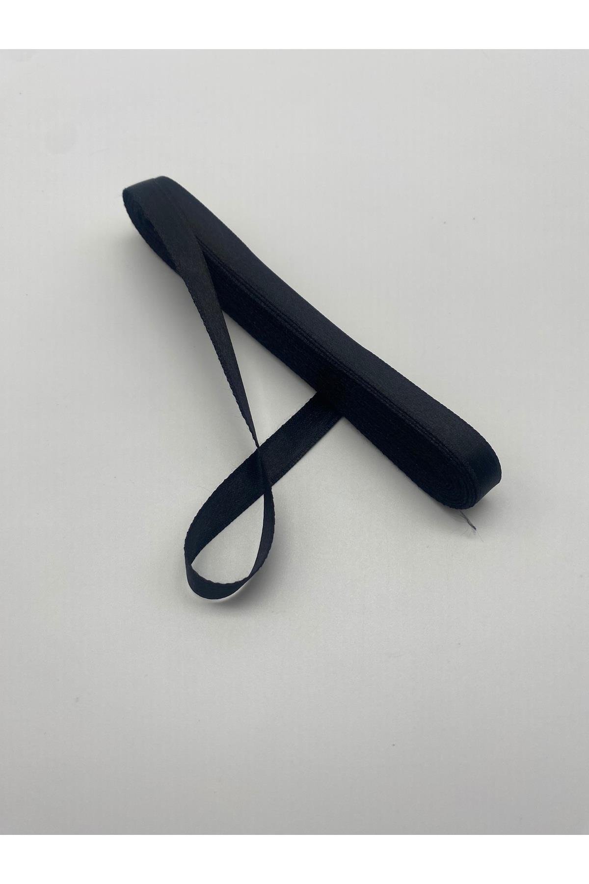 Sarı Saten Kurdele 1 cm 10 Metre, Bohça-Süsleme-Dekor-Çeyiz Kurdela No:5