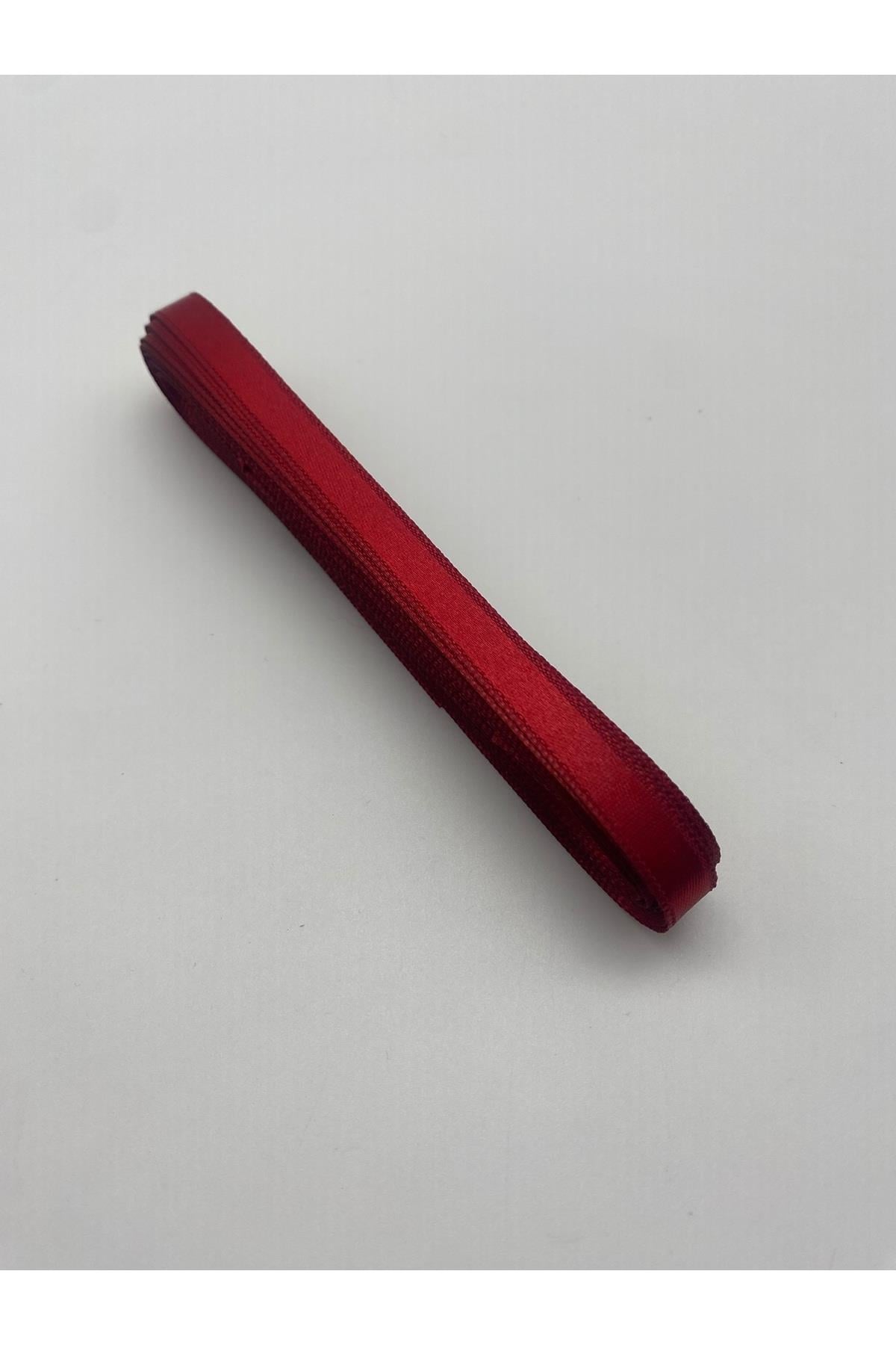 Sarı Saten Kurdele 1 cm 10 Metre, Bohça-Süsleme-Dekor-Çeyiz Kurdela No:5