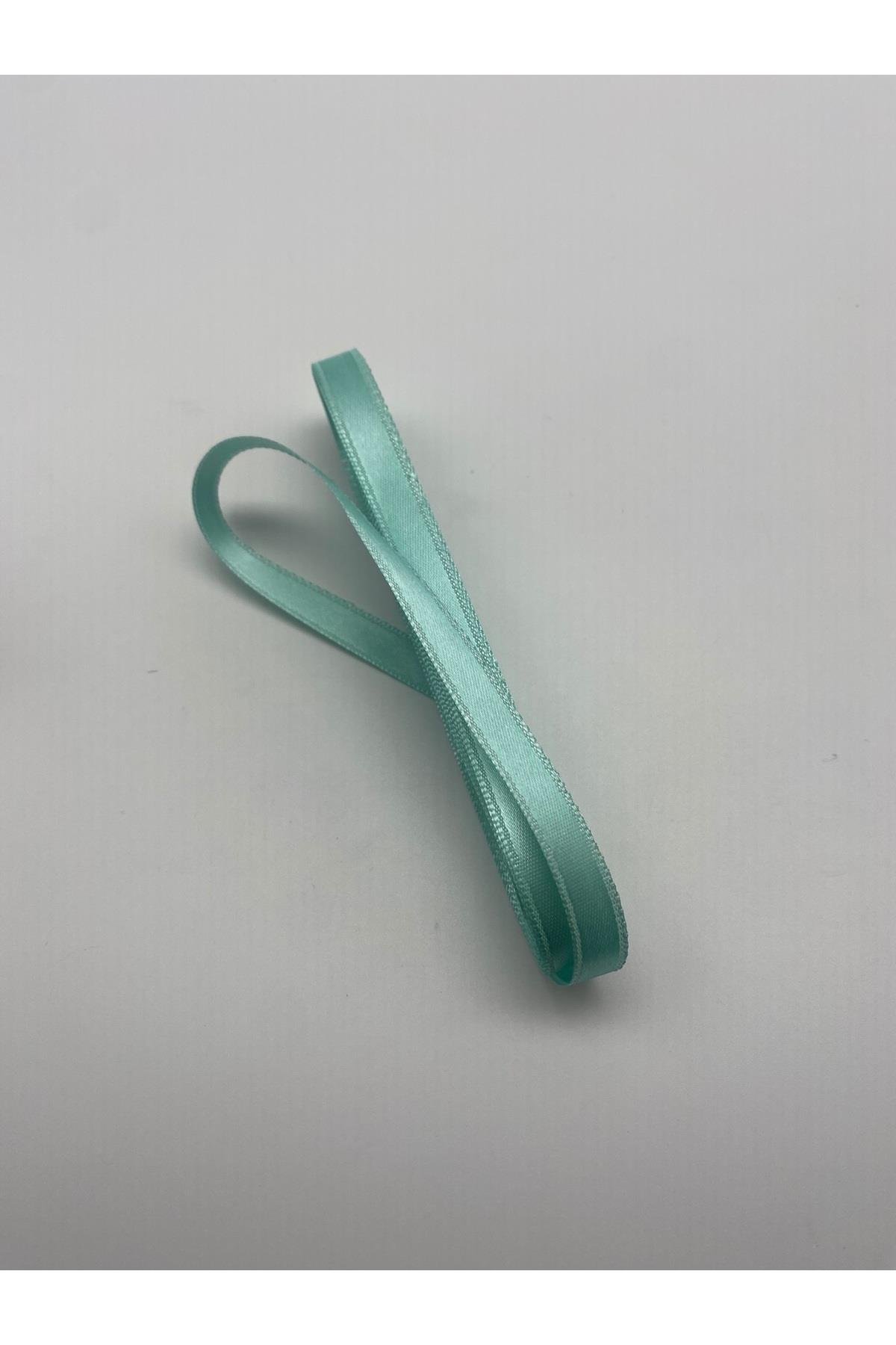 Sarı Saten Kurdele 1 cm 10 Metre, Bohça-Süsleme-Dekor-Çeyiz Kurdela No:5