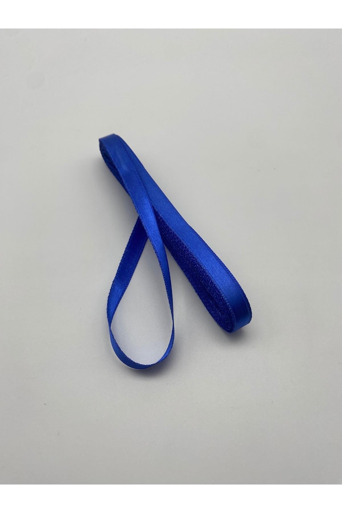 Sarı Saten Kurdele 1 cm 10 Metre, Bohça-Süsleme-Dekor-Çeyiz Kurdela No:5