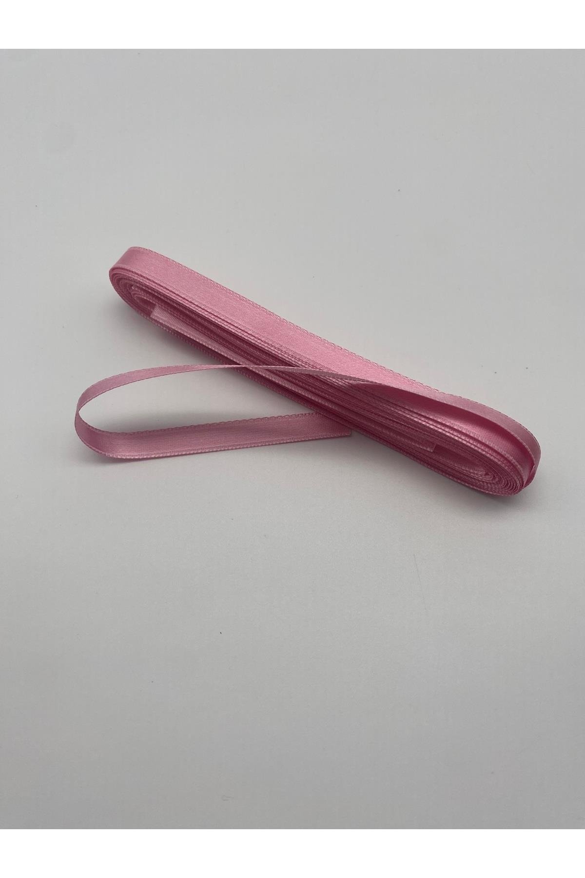 Sarı Saten Kurdele 1 cm 10 Metre, Bohça-Süsleme-Dekor-Çeyiz Kurdela No:5