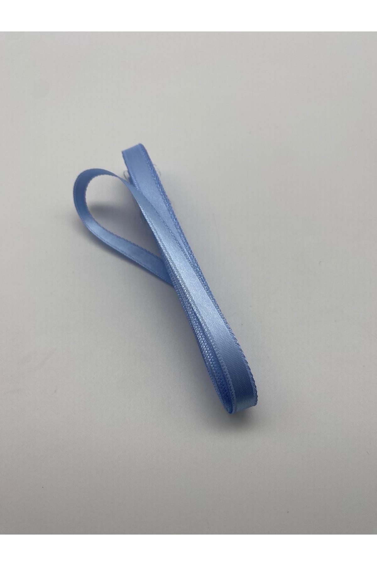 Sarı Saten Kurdele 1 cm 10 Metre, Bohça-Süsleme-Dekor-Çeyiz Kurdela No:5