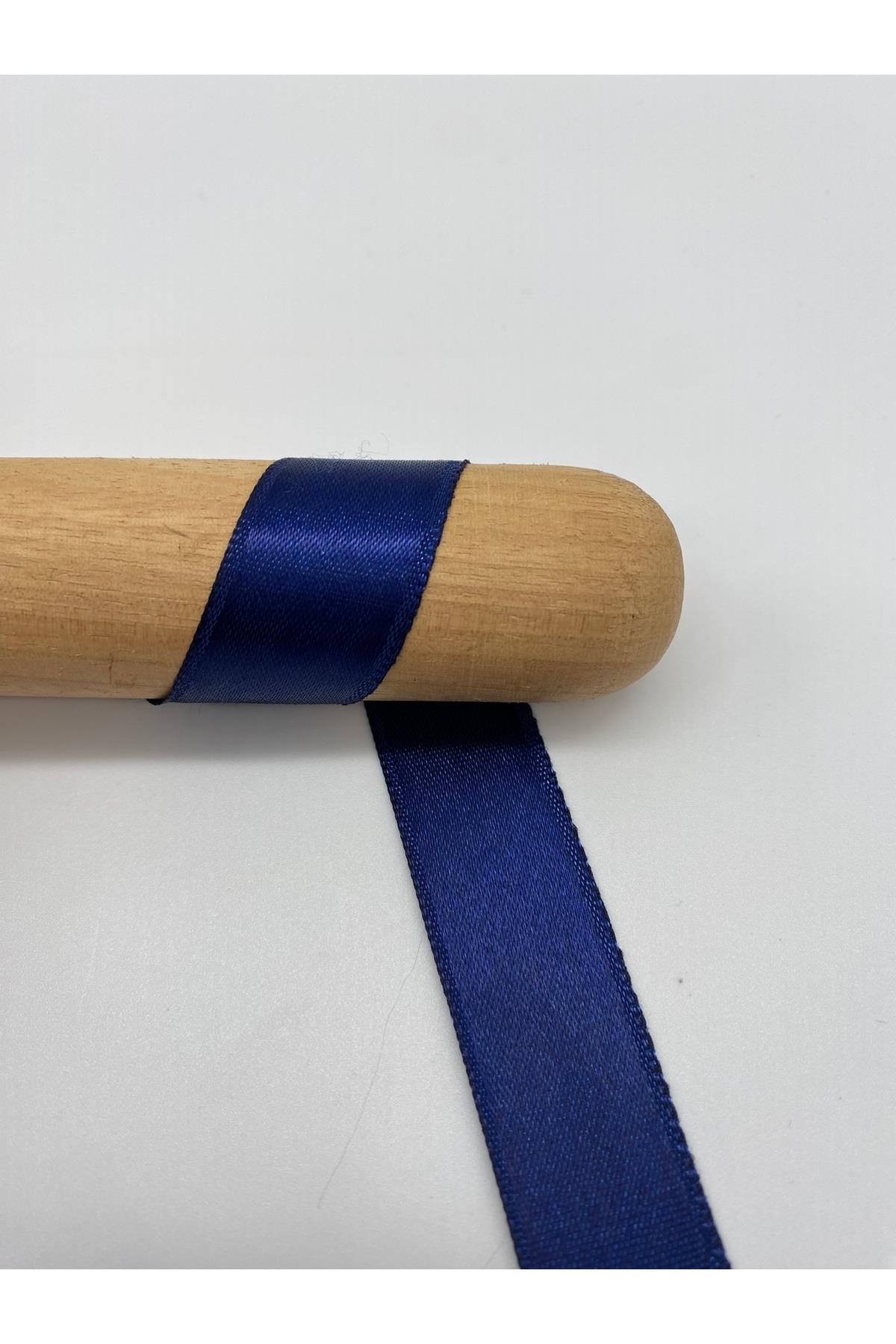Siyah Saten Kurdele 2 cm 10 Metre / Bohça-Süsleme-Dekor-Çiçek Kurdela No: 43