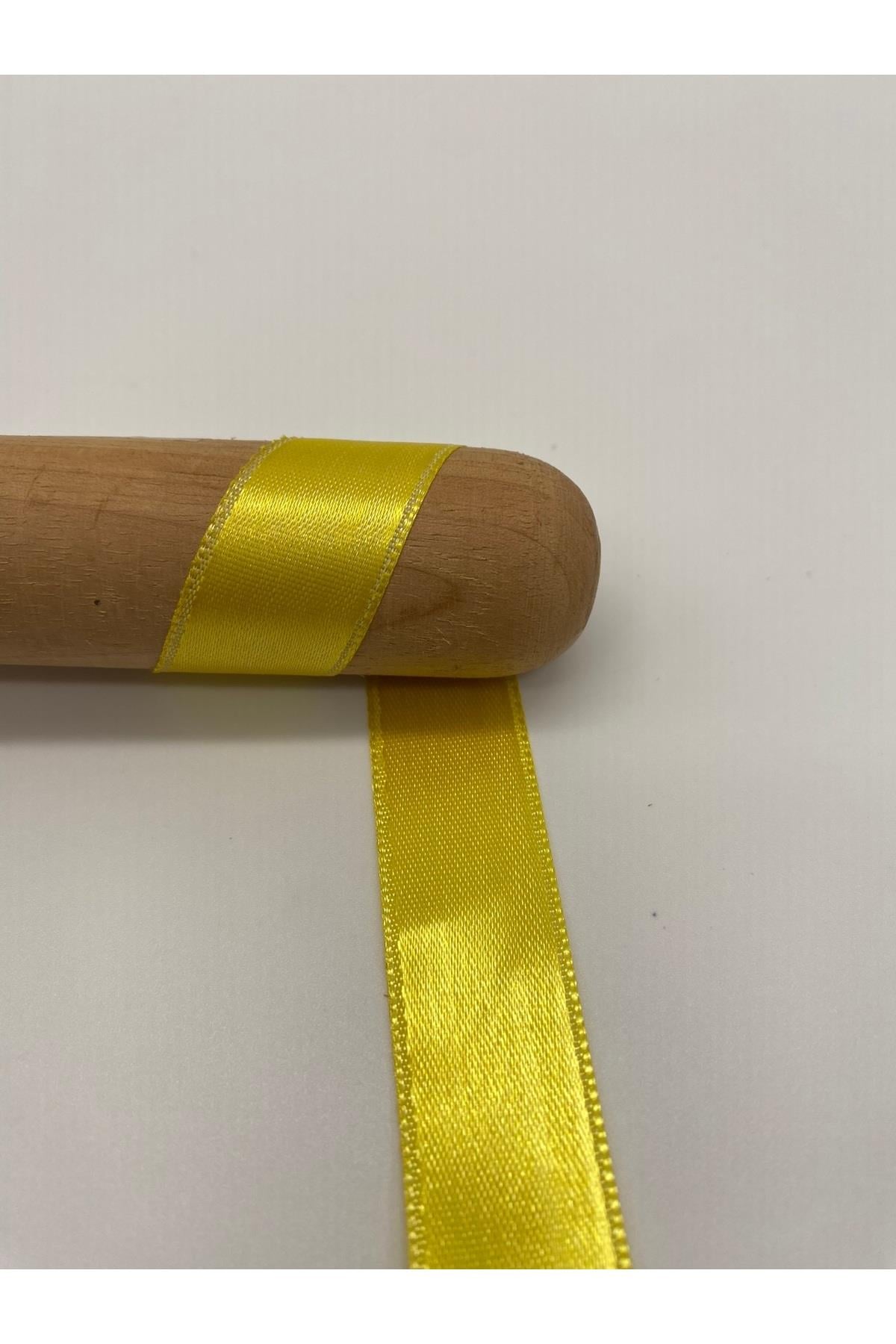 Siyah Saten Kurdele 2 cm 10 Metre / Bohça-Süsleme-Dekor-Çiçek Kurdela No: 43