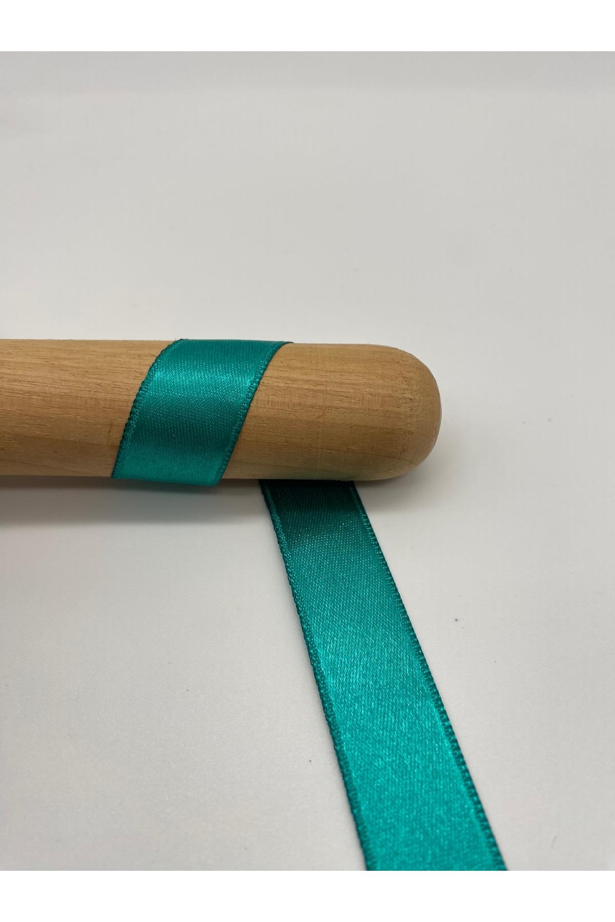 Siyah Saten Kurdele 2 cm 10 Metre / Bohça-Süsleme-Dekor-Çiçek Kurdela No: 43