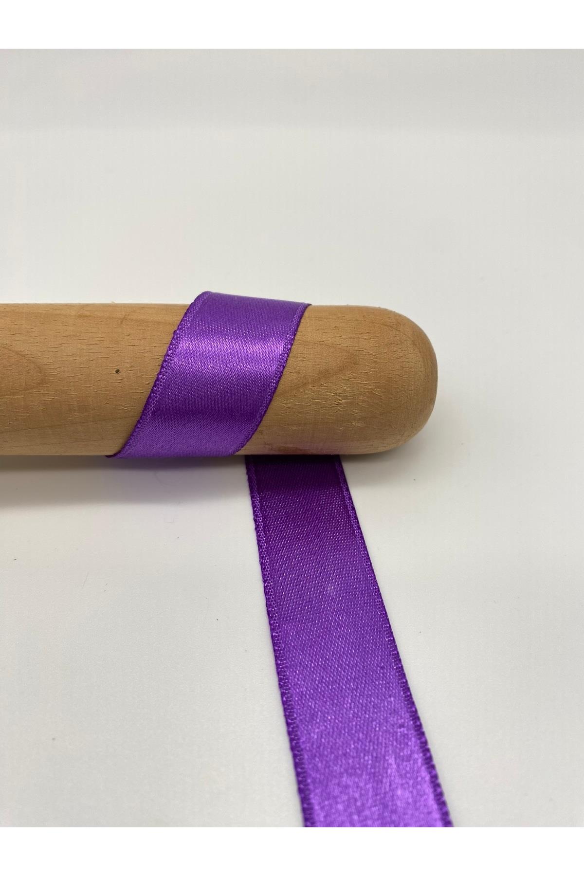 Siyah Saten Kurdele 2 cm 10 Metre / Bohça-Süsleme-Dekor-Çiçek Kurdela No: 43